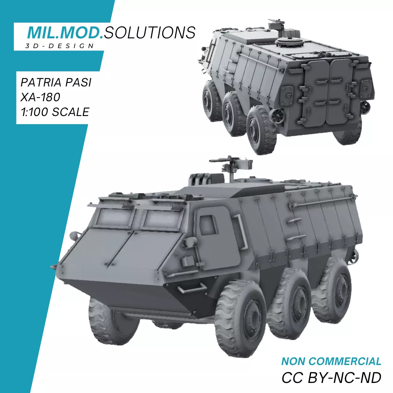 Patria Pasi XA-180 3D print model_0