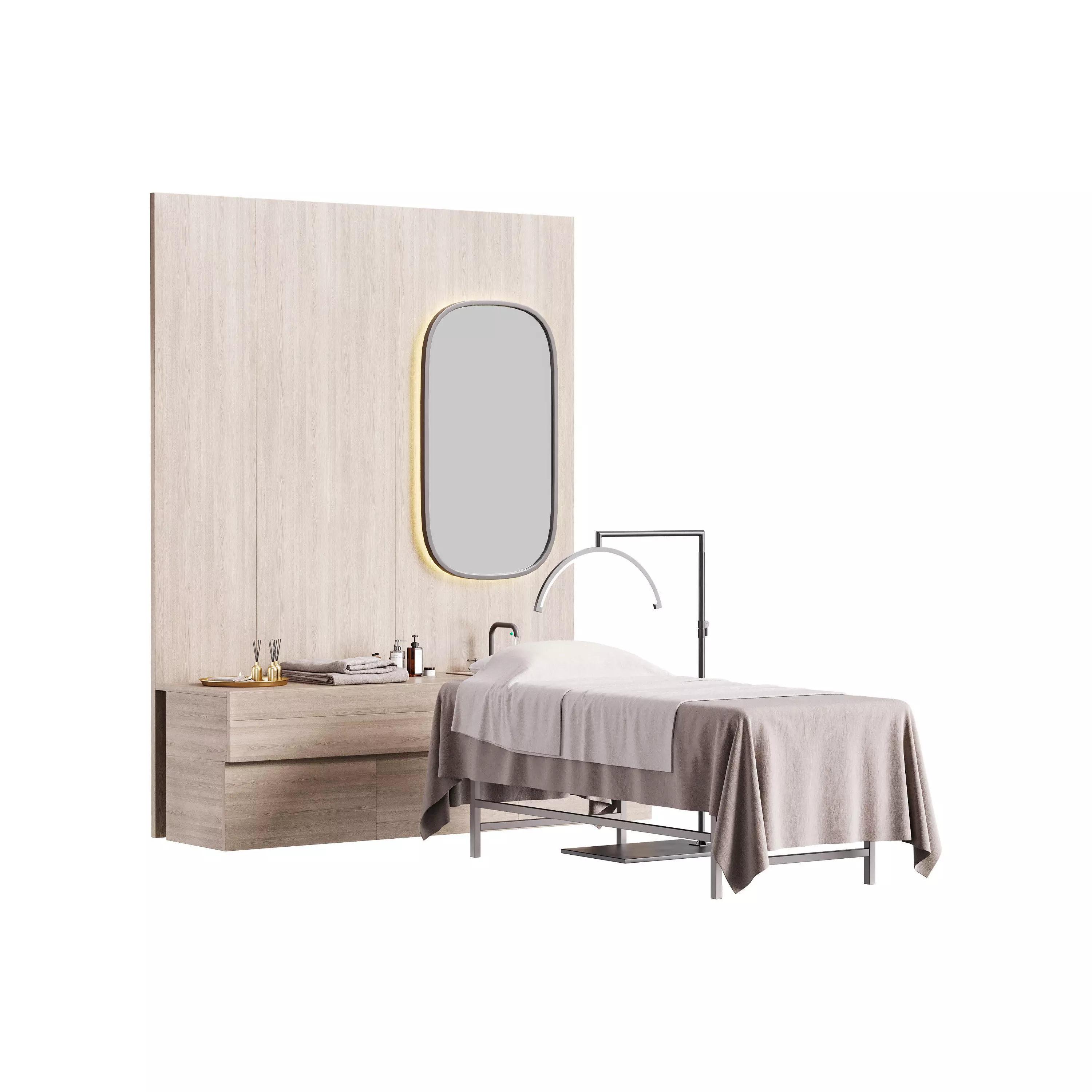 Modern spa and accessories 04 3D model_0