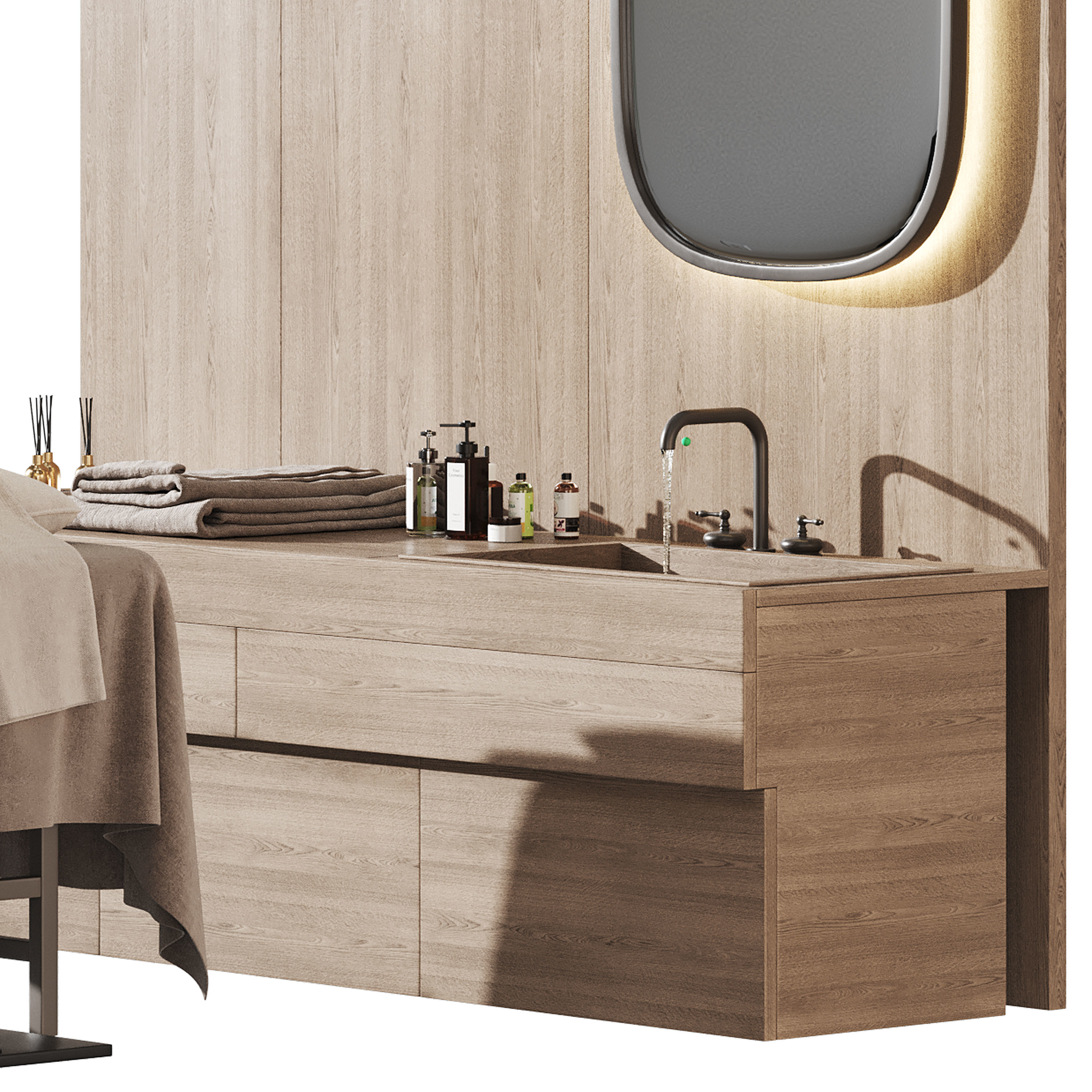 Modern spa and accessories 04 3D model_6