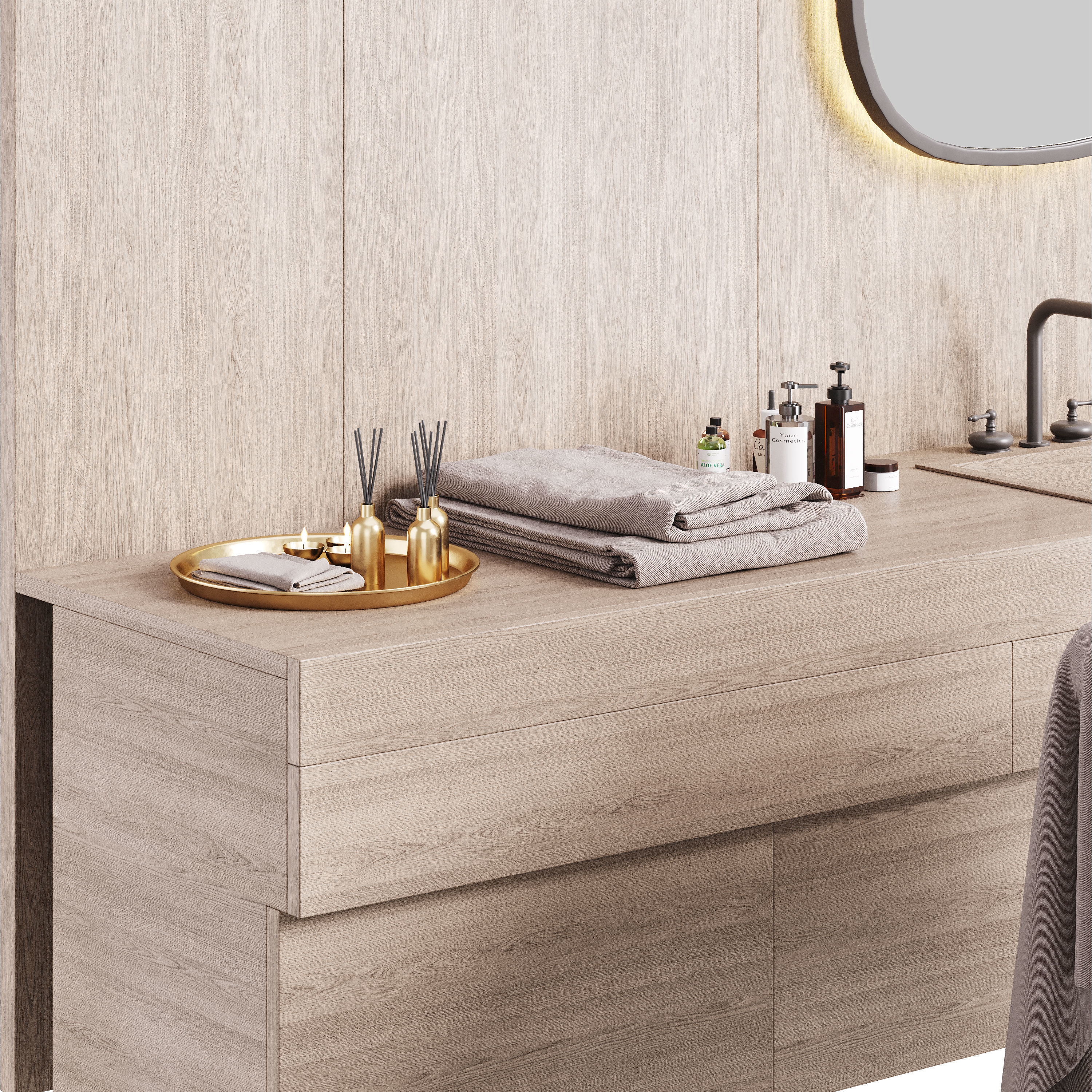 Modern spa and accessories 04 3D model_12