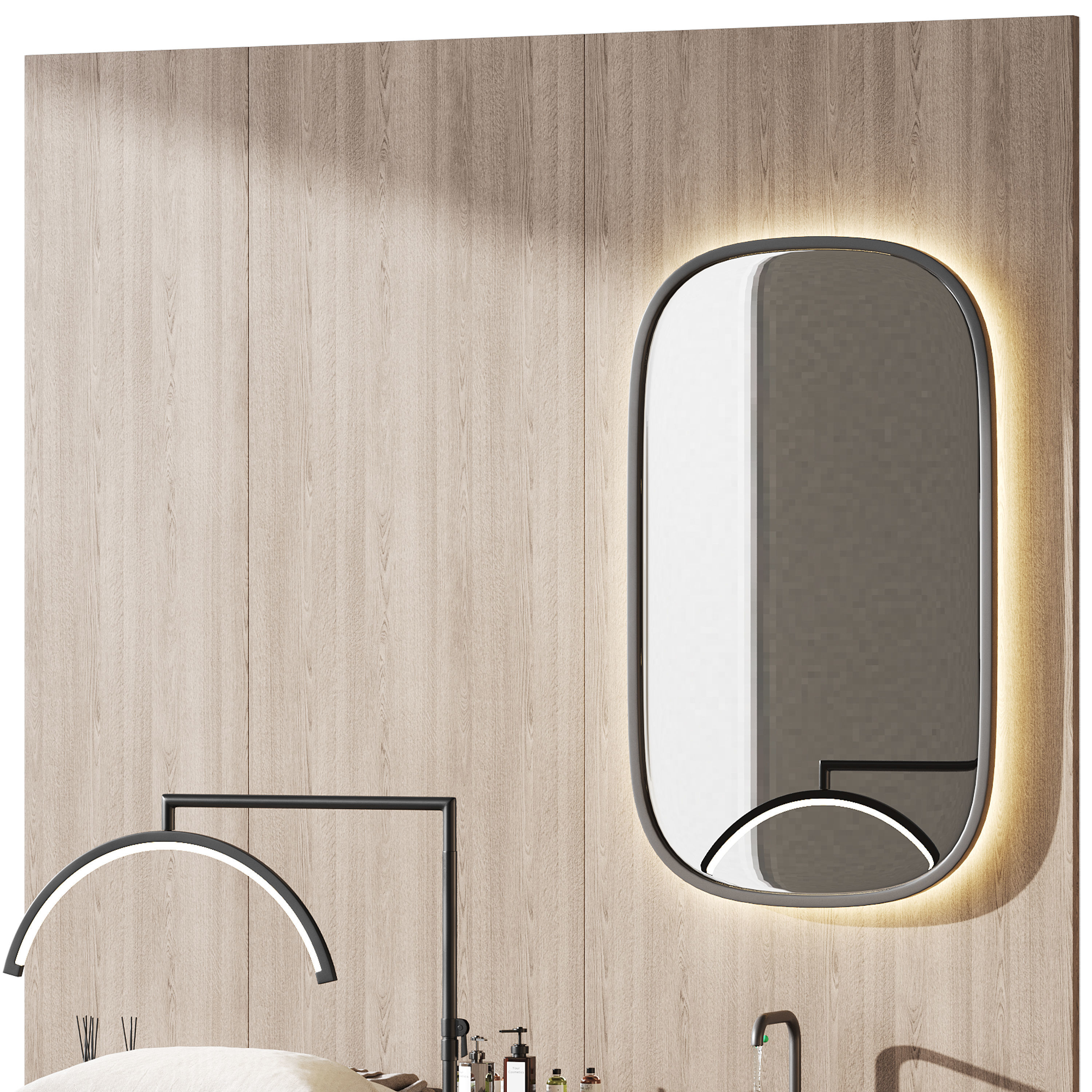 Modern spa and accessories 04 3D model_10