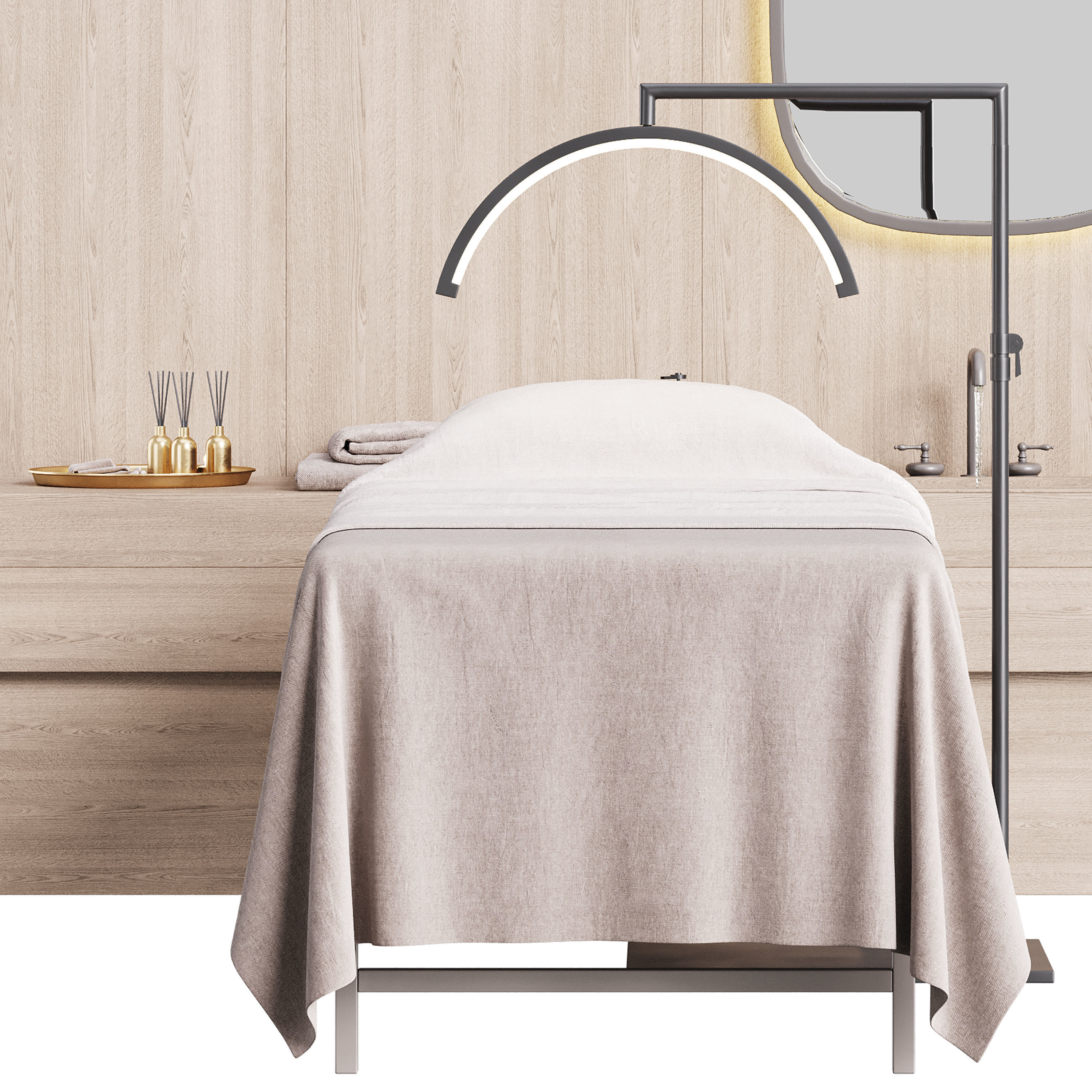 Modern spa and accessories 04 3D model_9