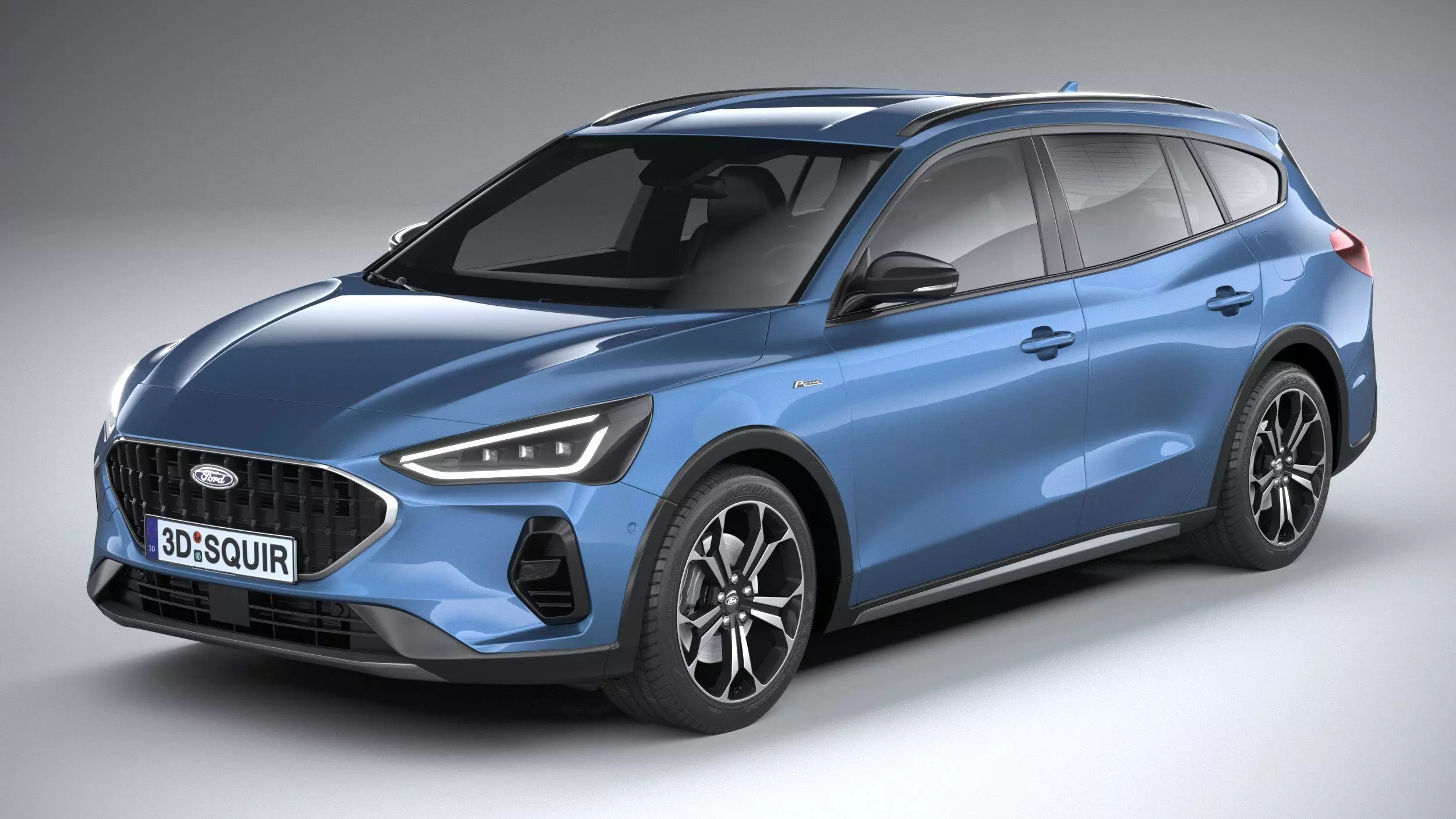 Focus Active Wagon 2022 3D model_0