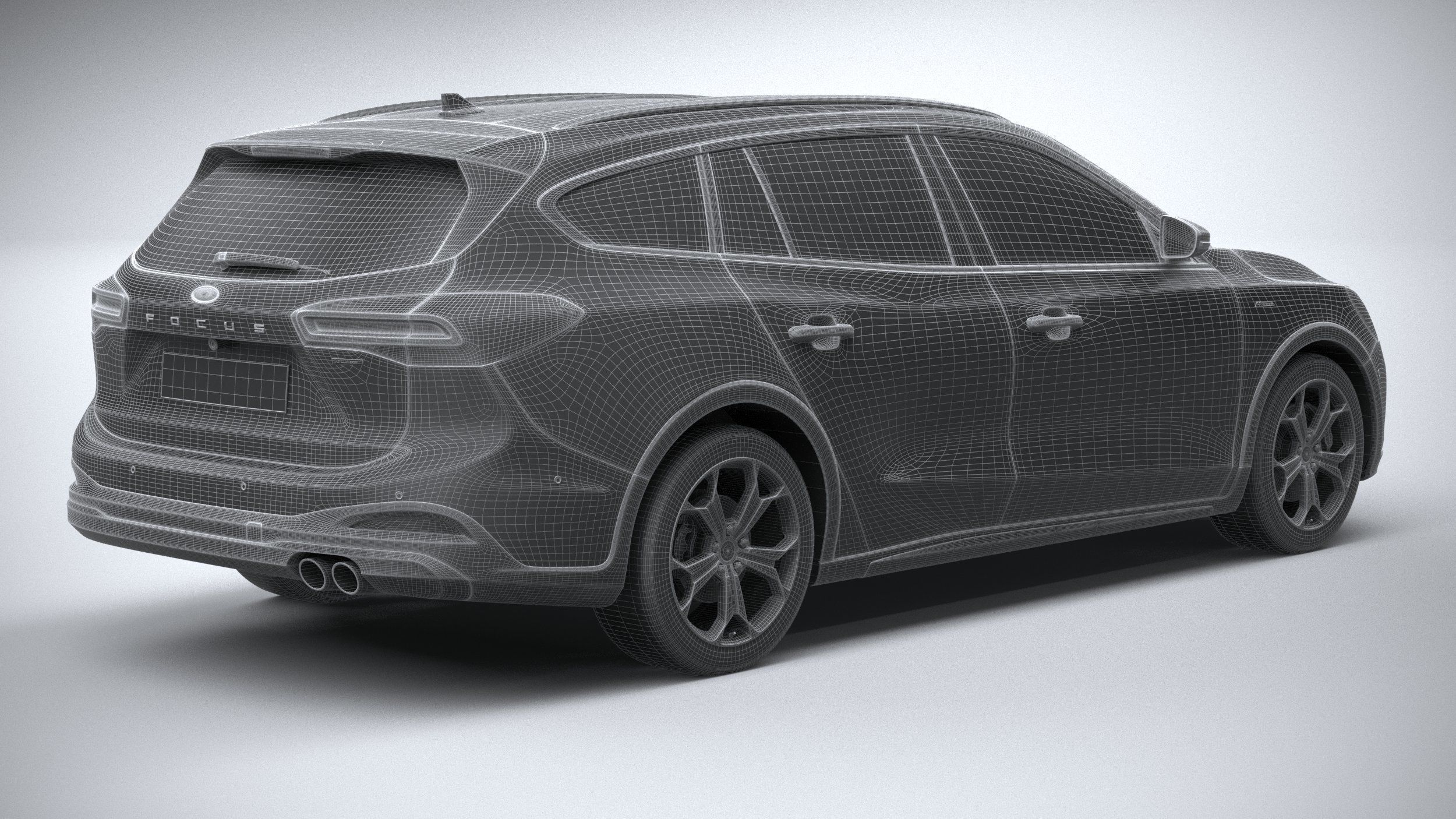 Focus Active Wagon 2022 3D model_29