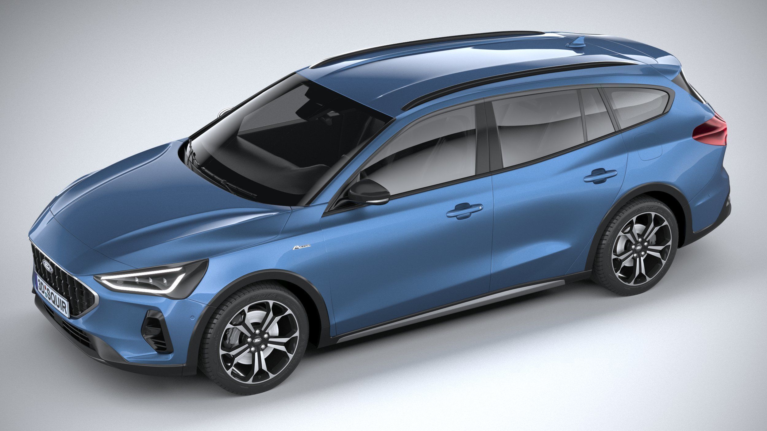 Focus Active Wagon 2022 3D model_9