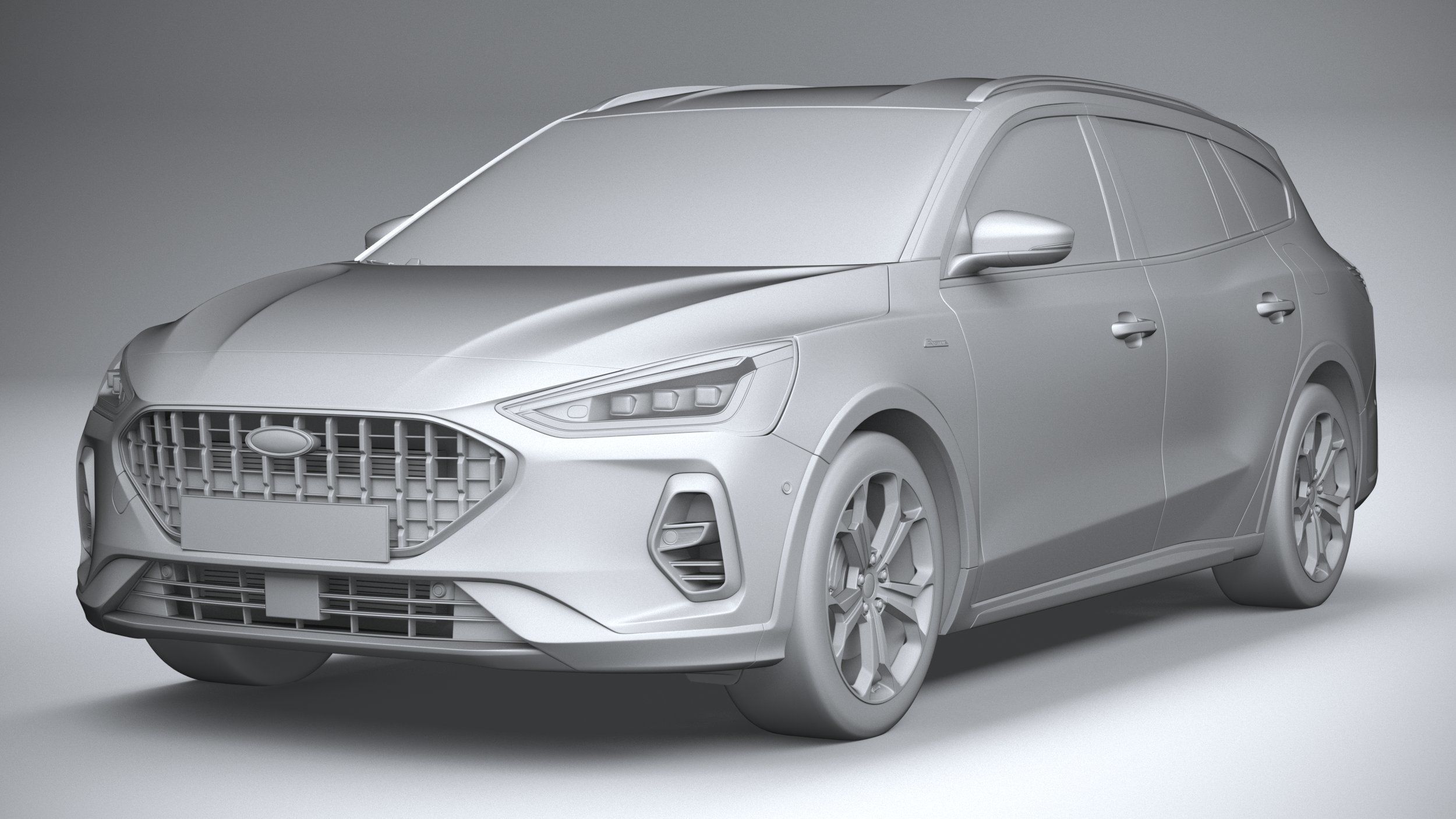 Focus Active Wagon 2022 3D model_21