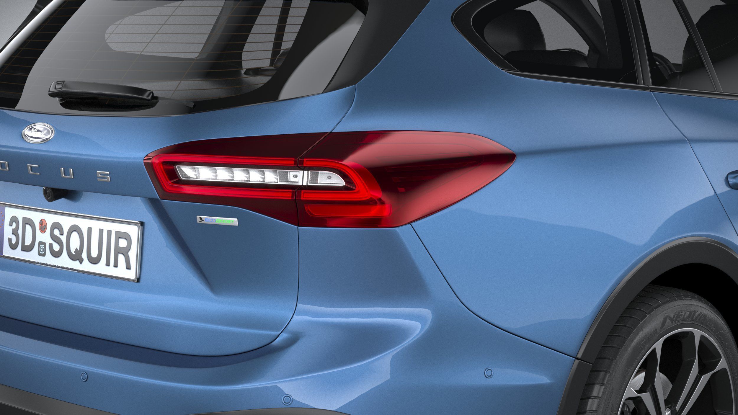 Focus Active Wagon 2022 3D model_23