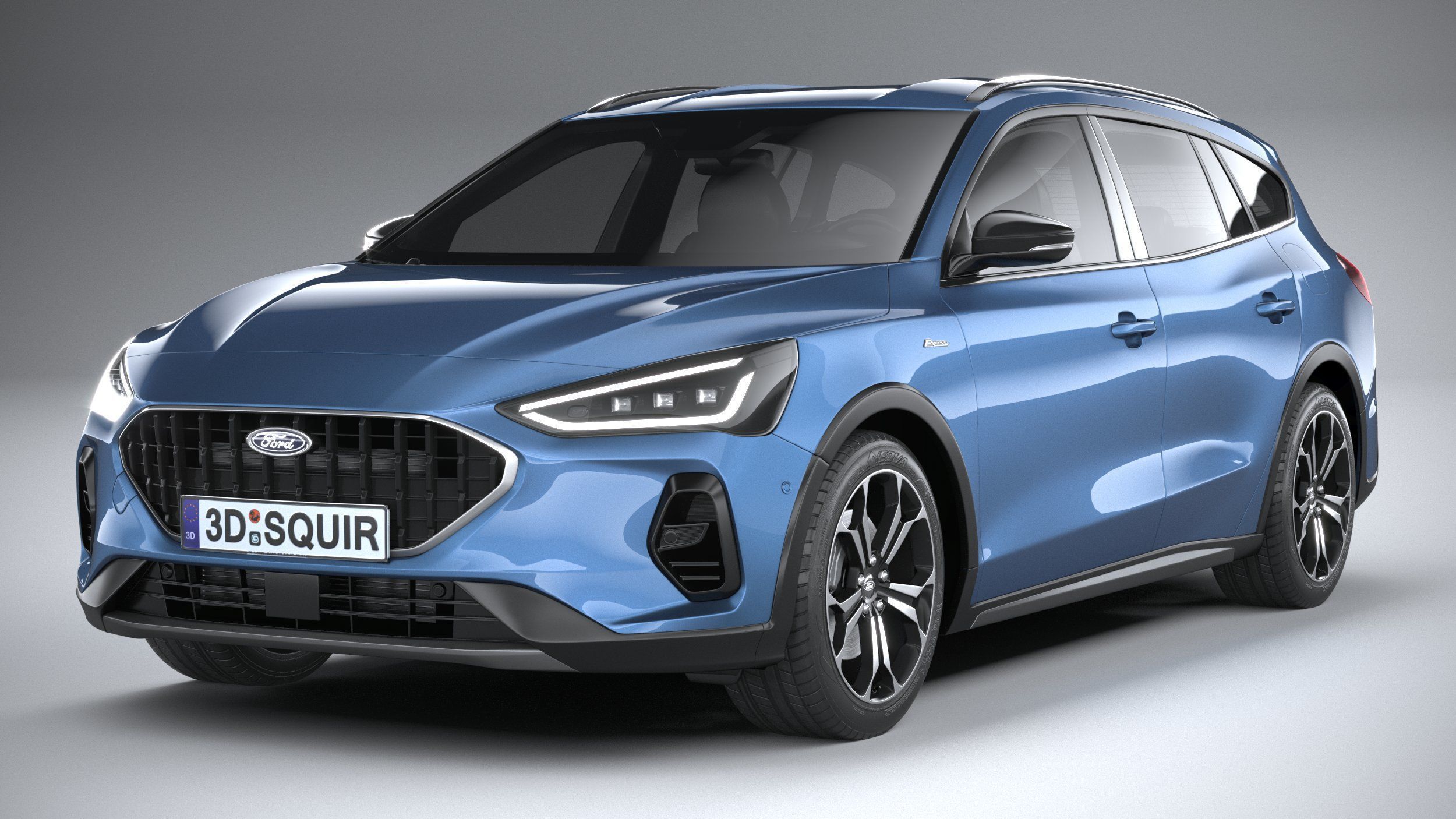 Focus Active Wagon 2022 3D model_4