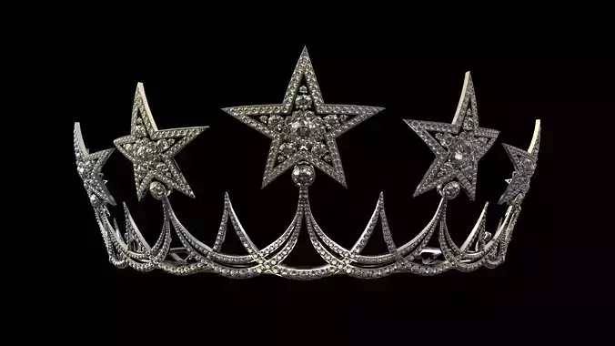 Tiara - Firmament de Minuit Tiara - AR Ready 3D model