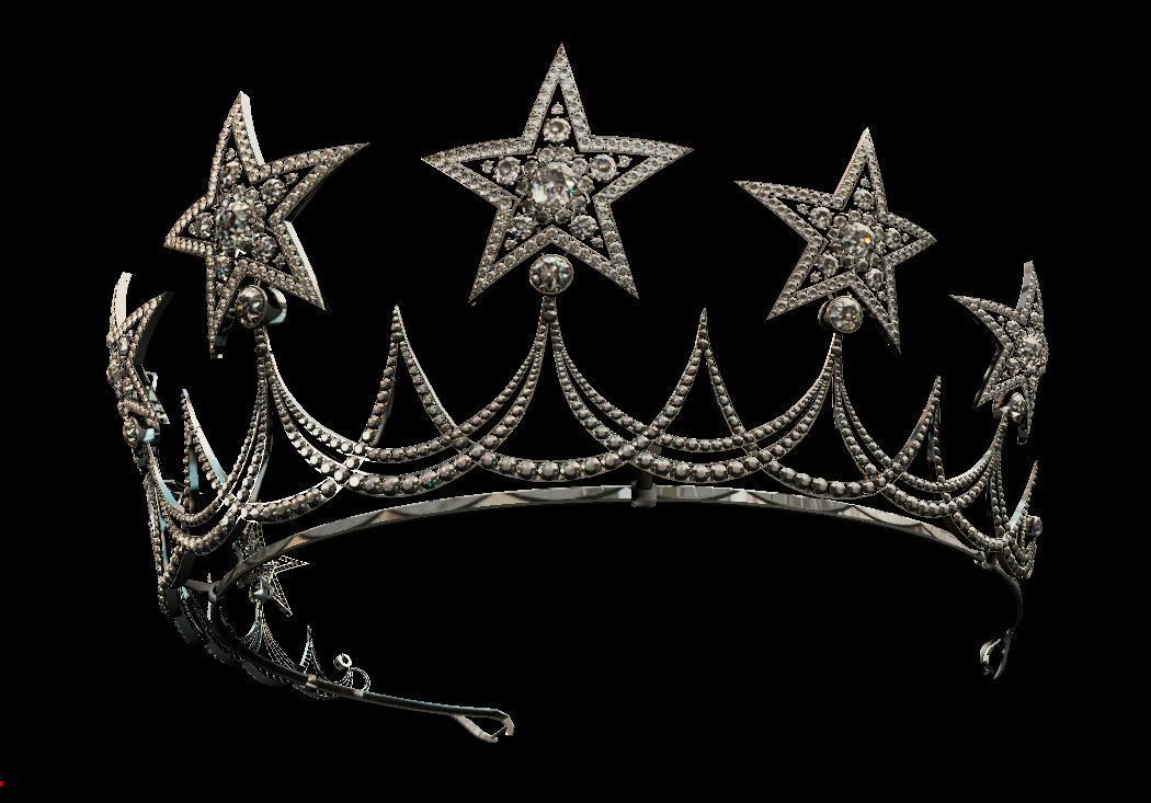 Tiara - Firmament de Minuit Tiara - AR Ready 3D model_2