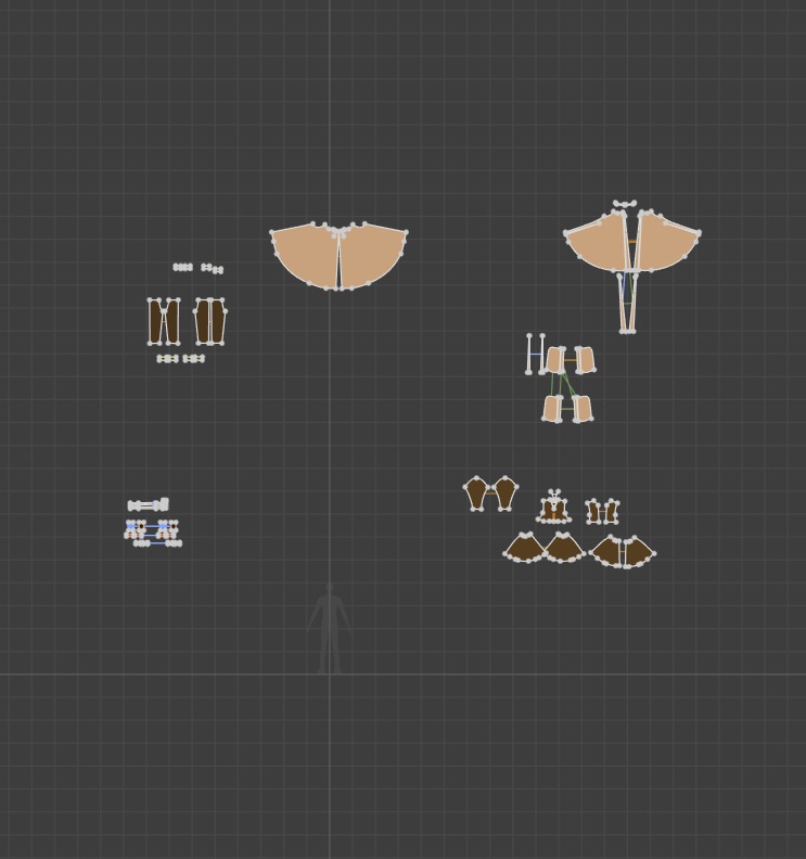 Jedi inspired garment in Style3d Atelier 3D model_18