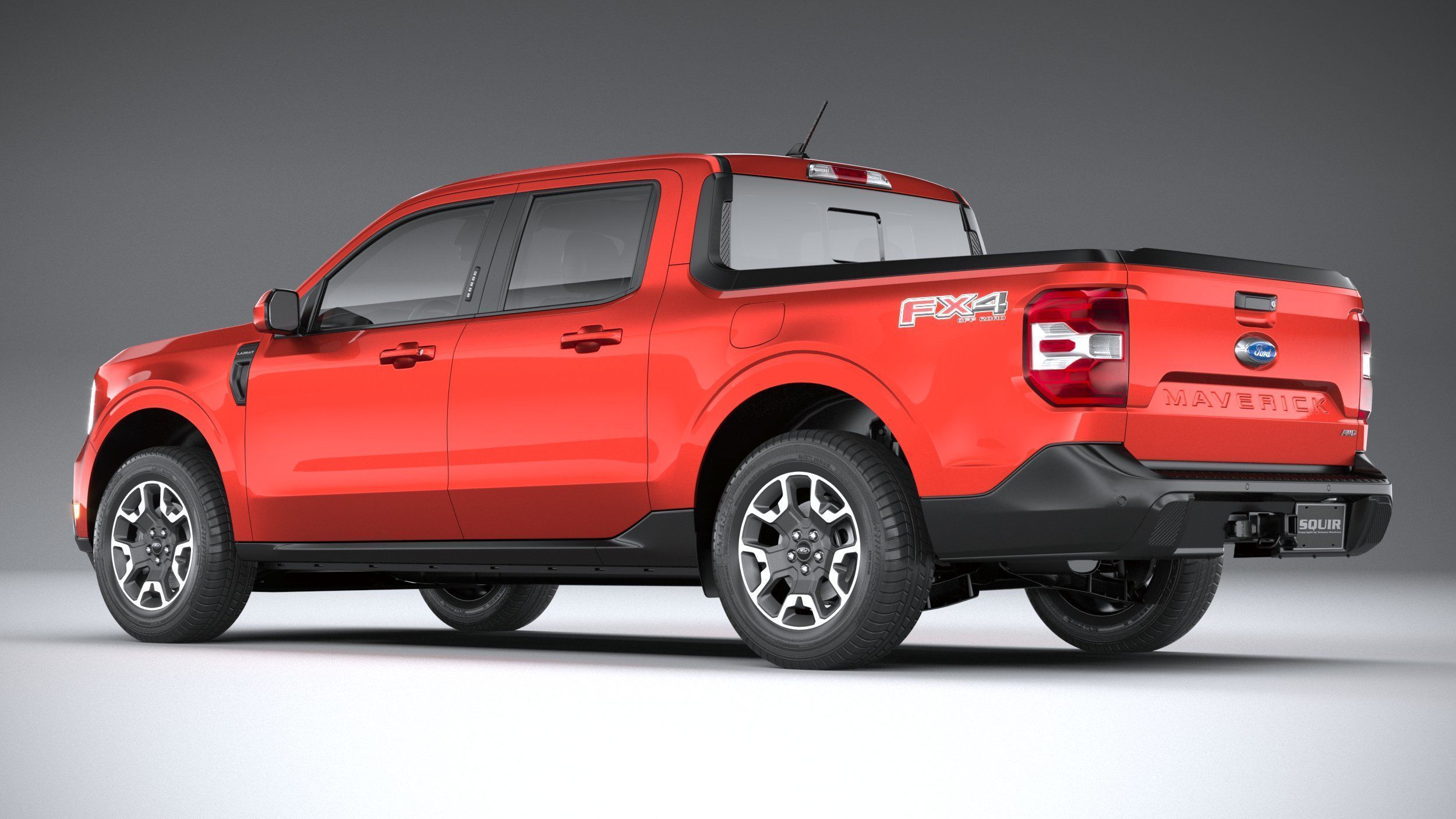 Maverick Lariat FX4 2022 3D model_4