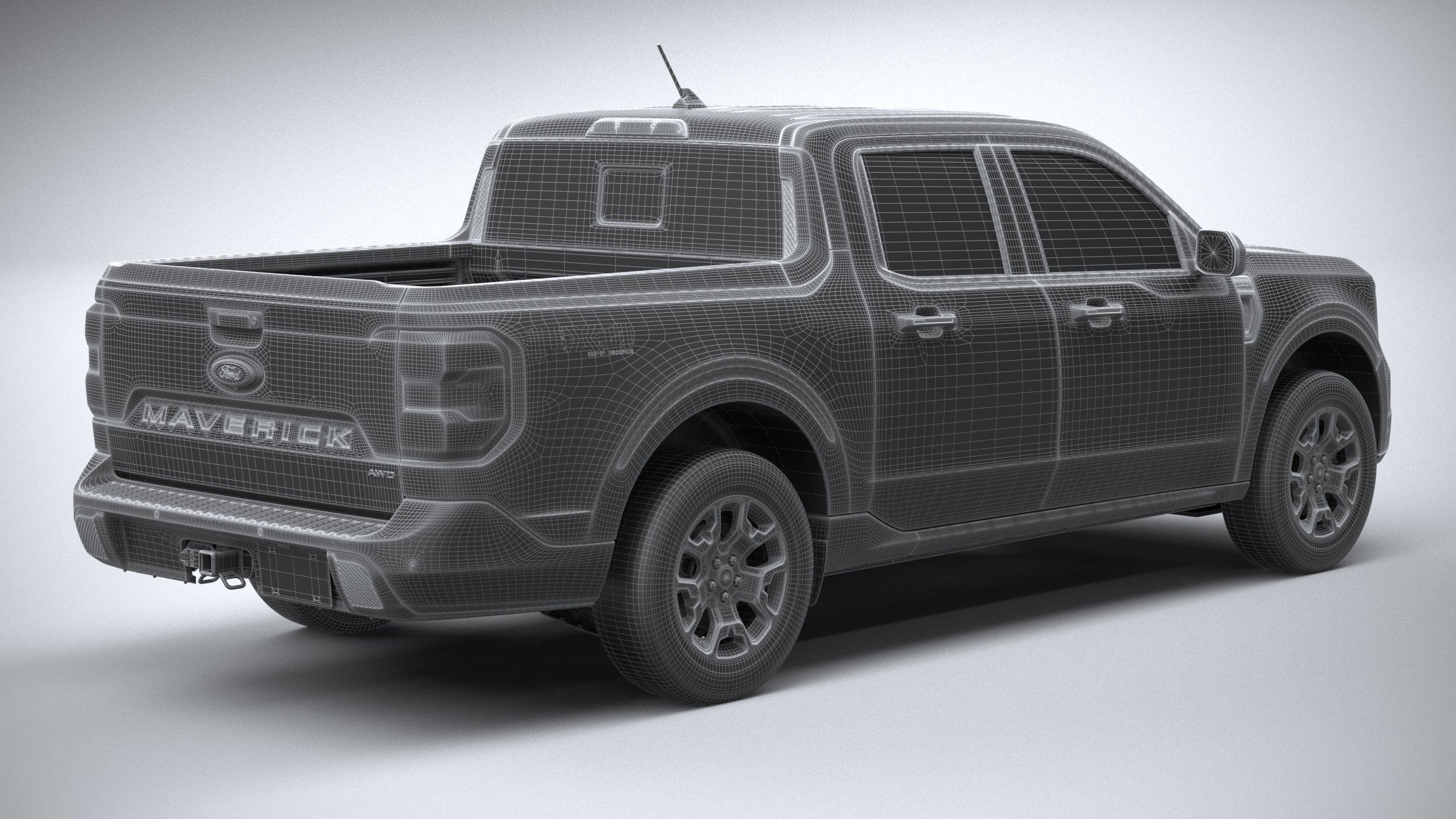 Maverick Lariat FX4 2022 3D model_29