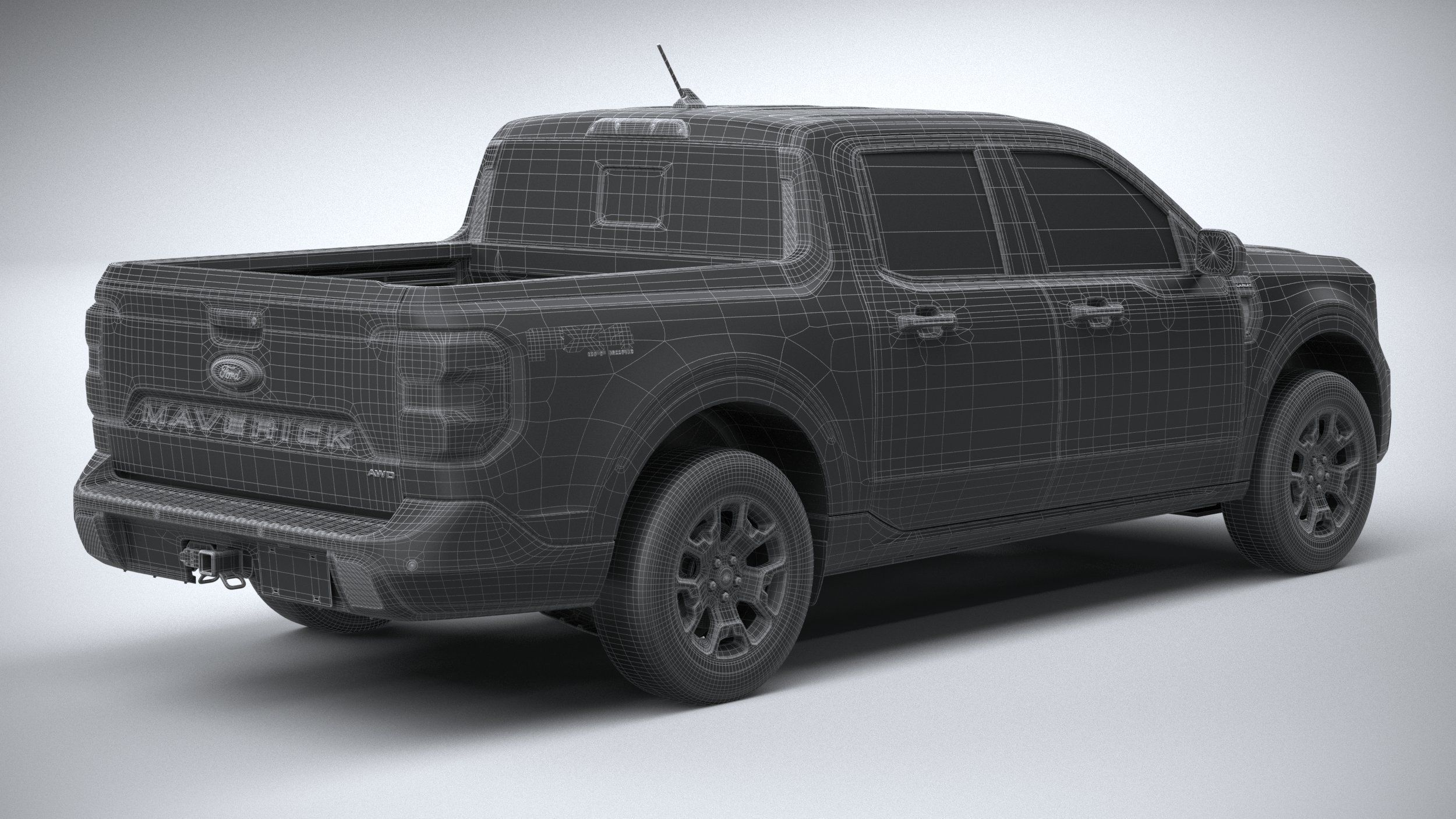 Maverick Lariat FX4 2022 3D model_28