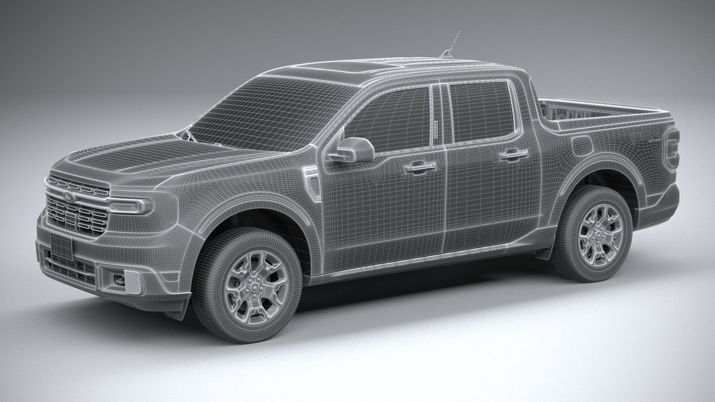 Maverick Lariat FX4 2022 3D model_26