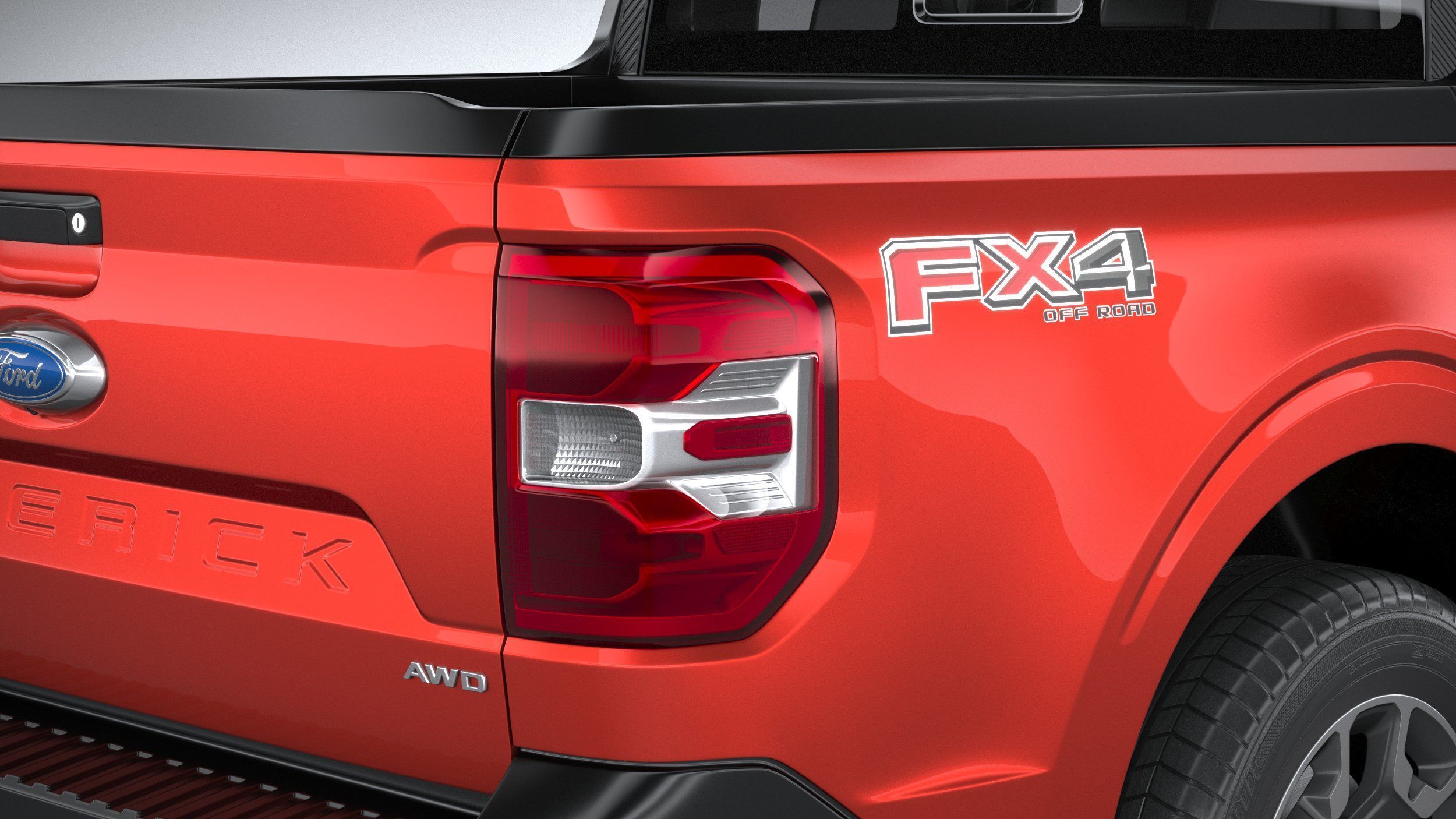 Maverick Lariat FX4 2022 3D model_22