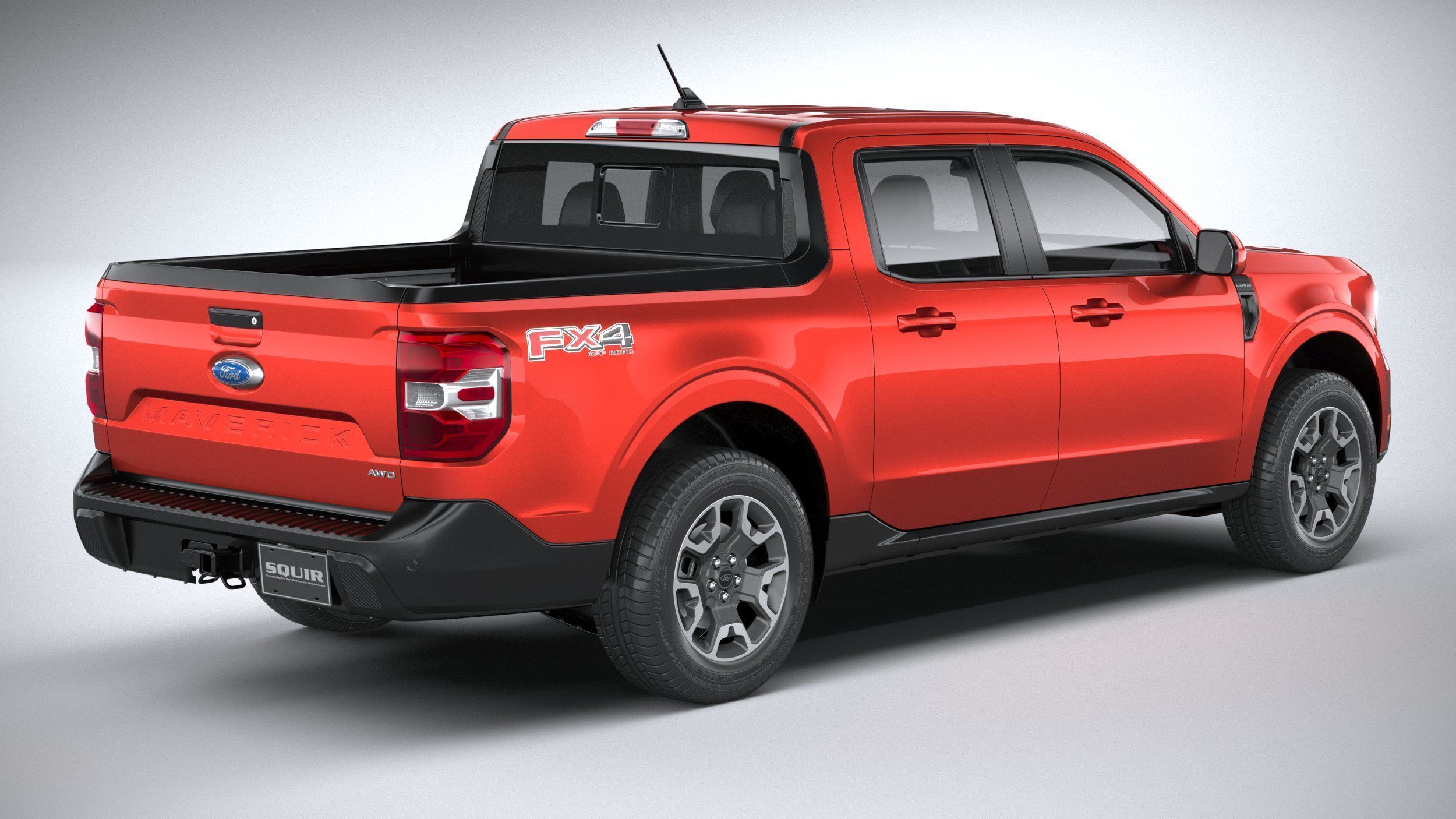 Maverick Lariat FX4 2022 3D model_20