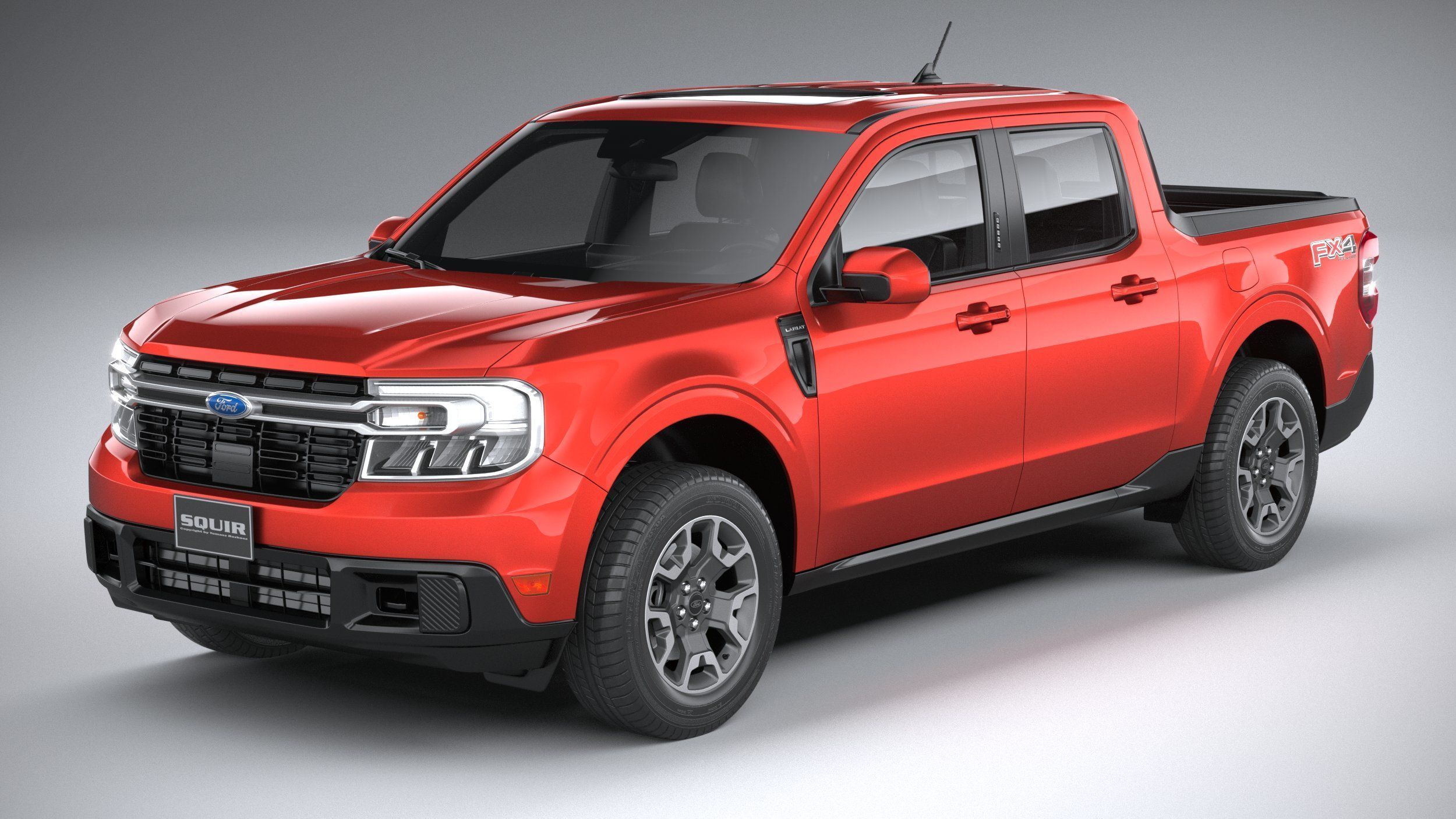 Maverick Lariat FX4 2022 3D model_1