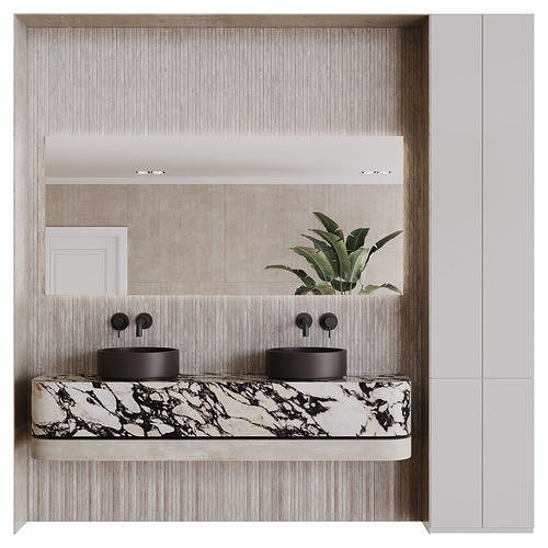 Bathroom Furniture-05 3D model