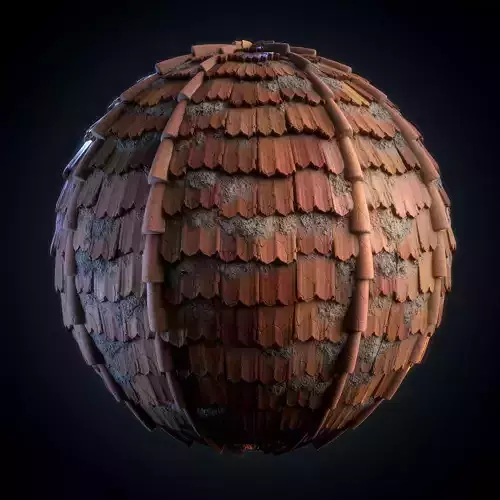 Roof tiles 6 Pattern - VOL 01 - SBsar - Maps