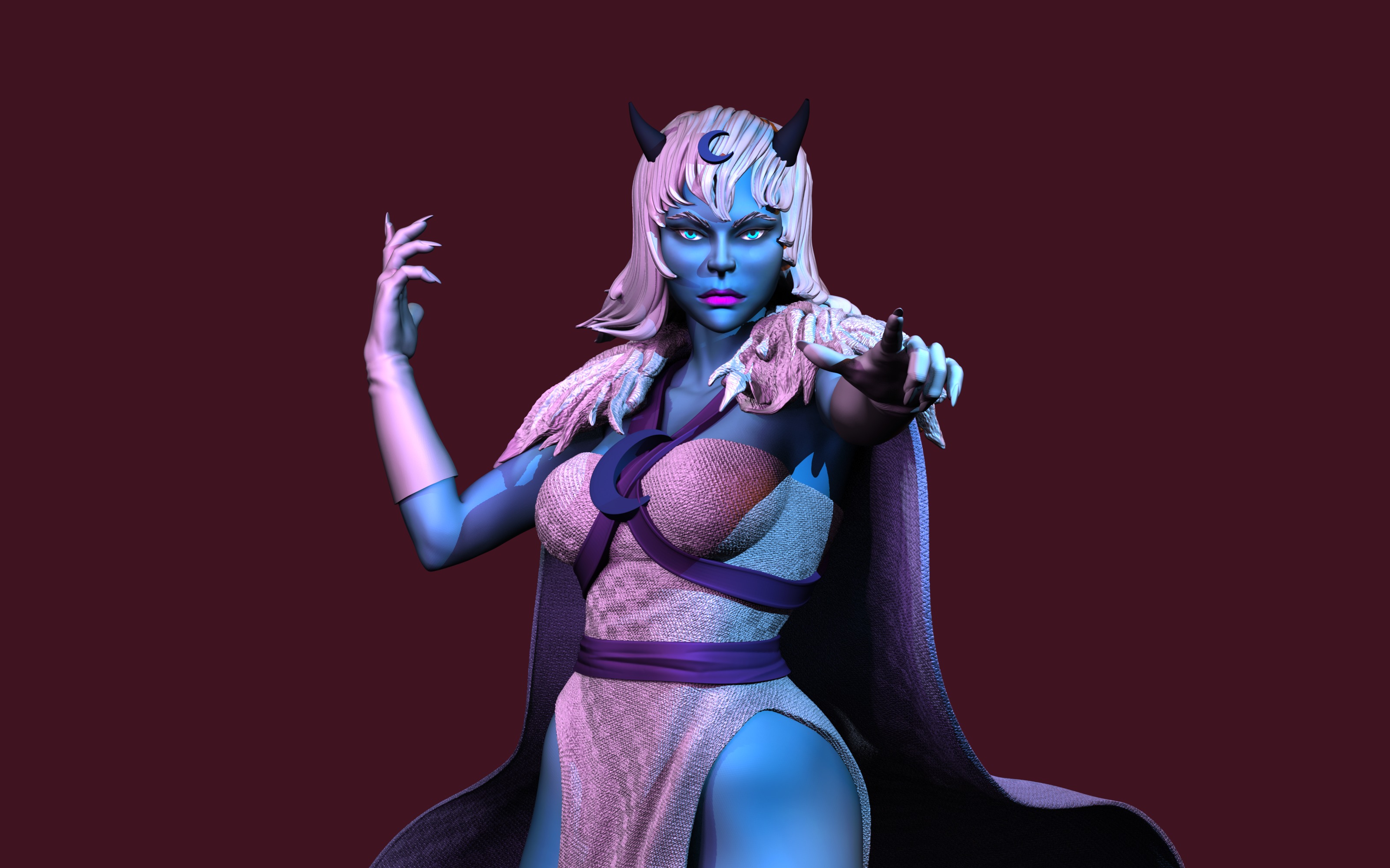 Chilla Thundercats Lunatacs STL 3d printing by CG Pyro 3D print model_2