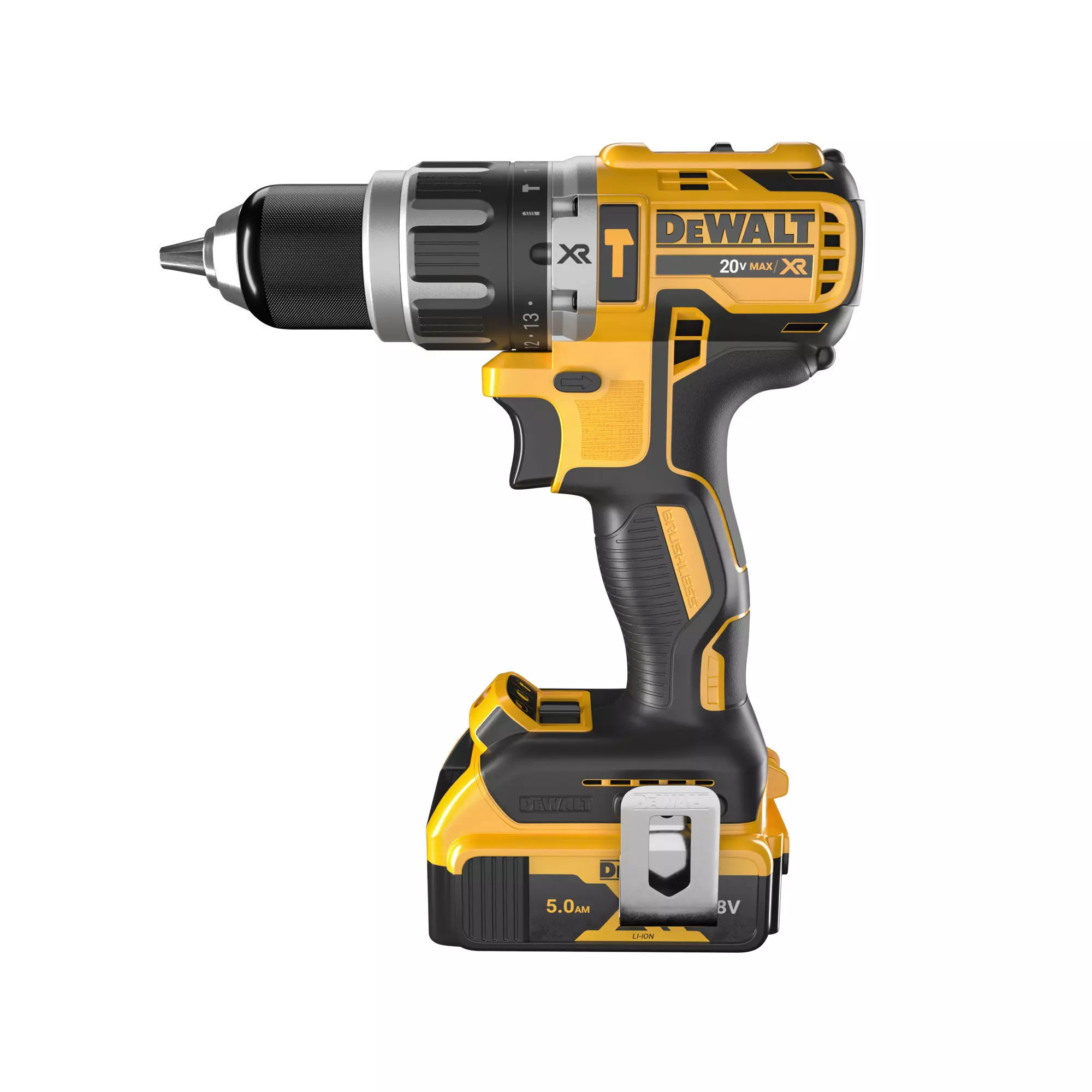 Dewalt Drill 3D model_0