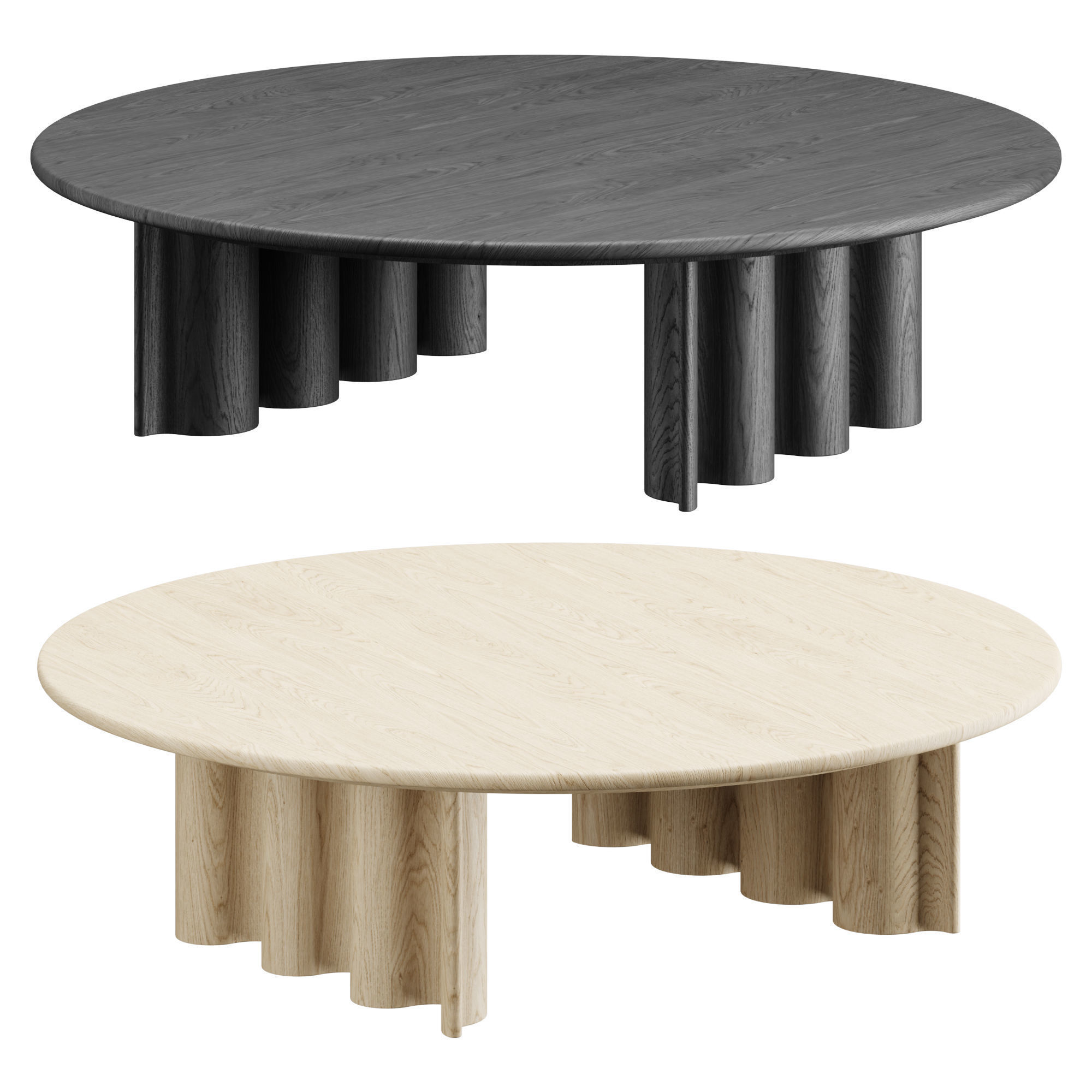 ZEITRAUM CURTAIN COUCH Table 3D model_1