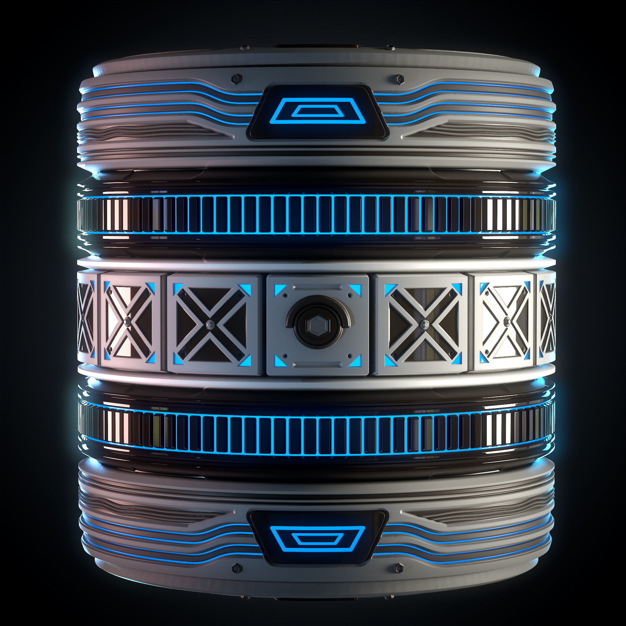 Sci-fi Material Plat - VOL 03 - SBsar - Maps Texture_6