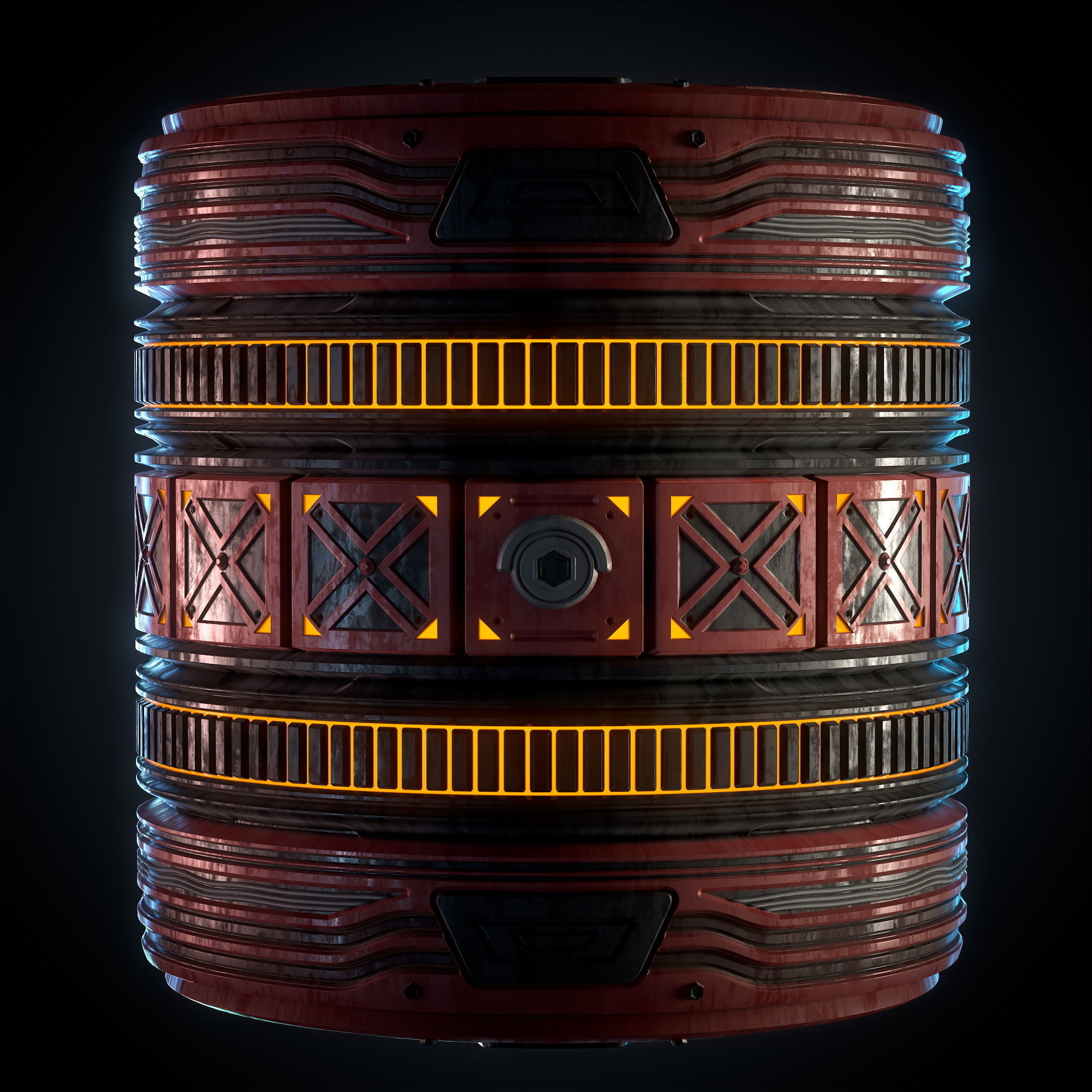 Sci-fi Material Plat - VOL 03 - SBsar - Maps Texture_1