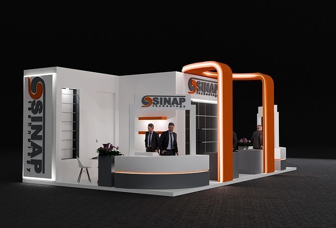 sinap exhibition 3D model
