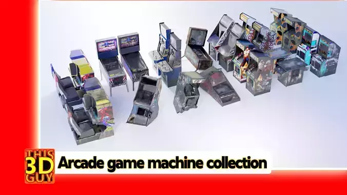Video Game Machines Full Pack
