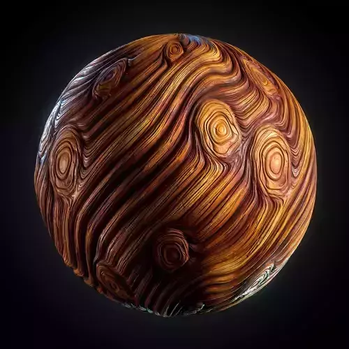 Wood Material - Vol 05 - SBsar - Maps Texture
