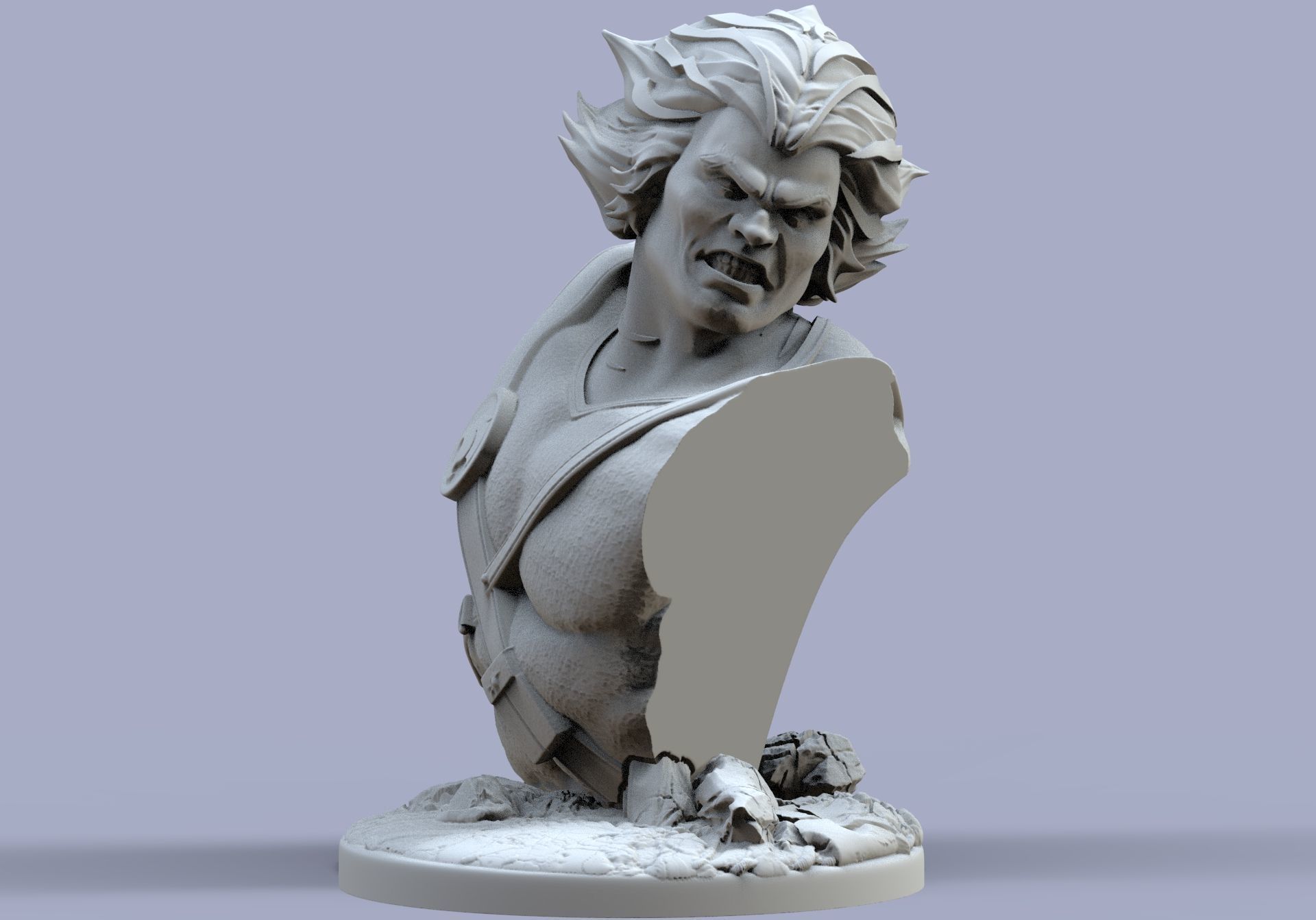 Bengali Thundercats STL 3d printing by CG Pyro 3D print model_6