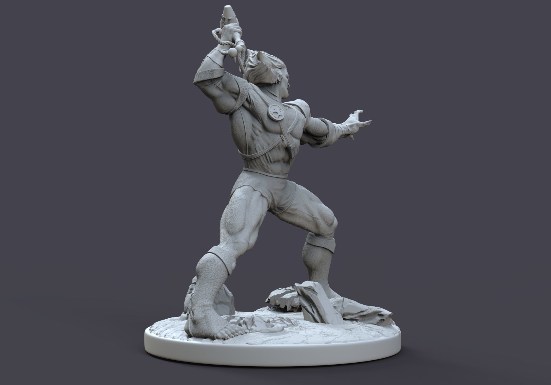 Bengali Thundercats STL 3d printing by CG Pyro 3D print model_11