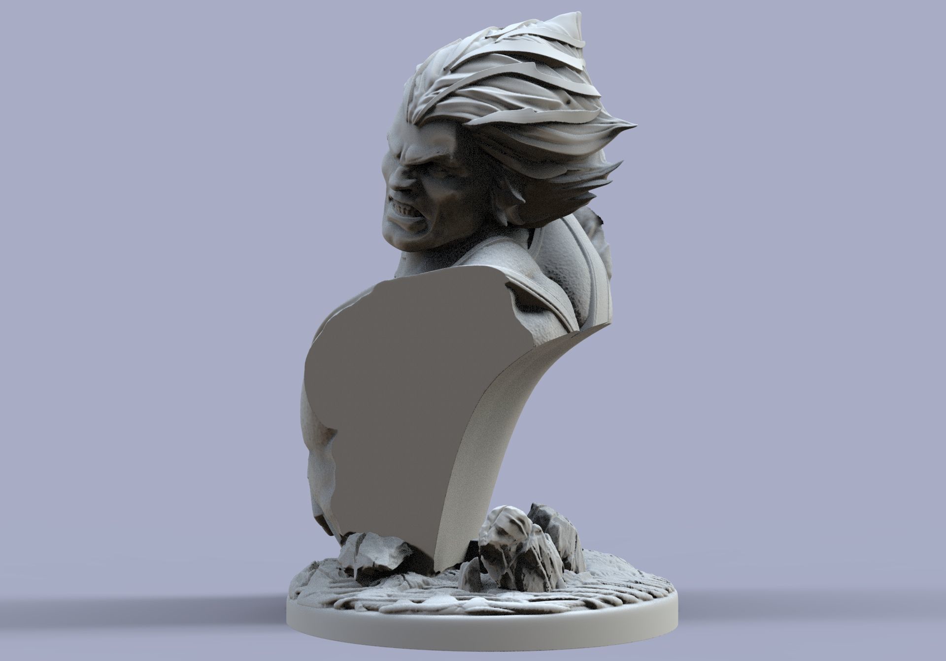 Bengali Thundercats STL 3d printing by CG Pyro 3D print model_7
