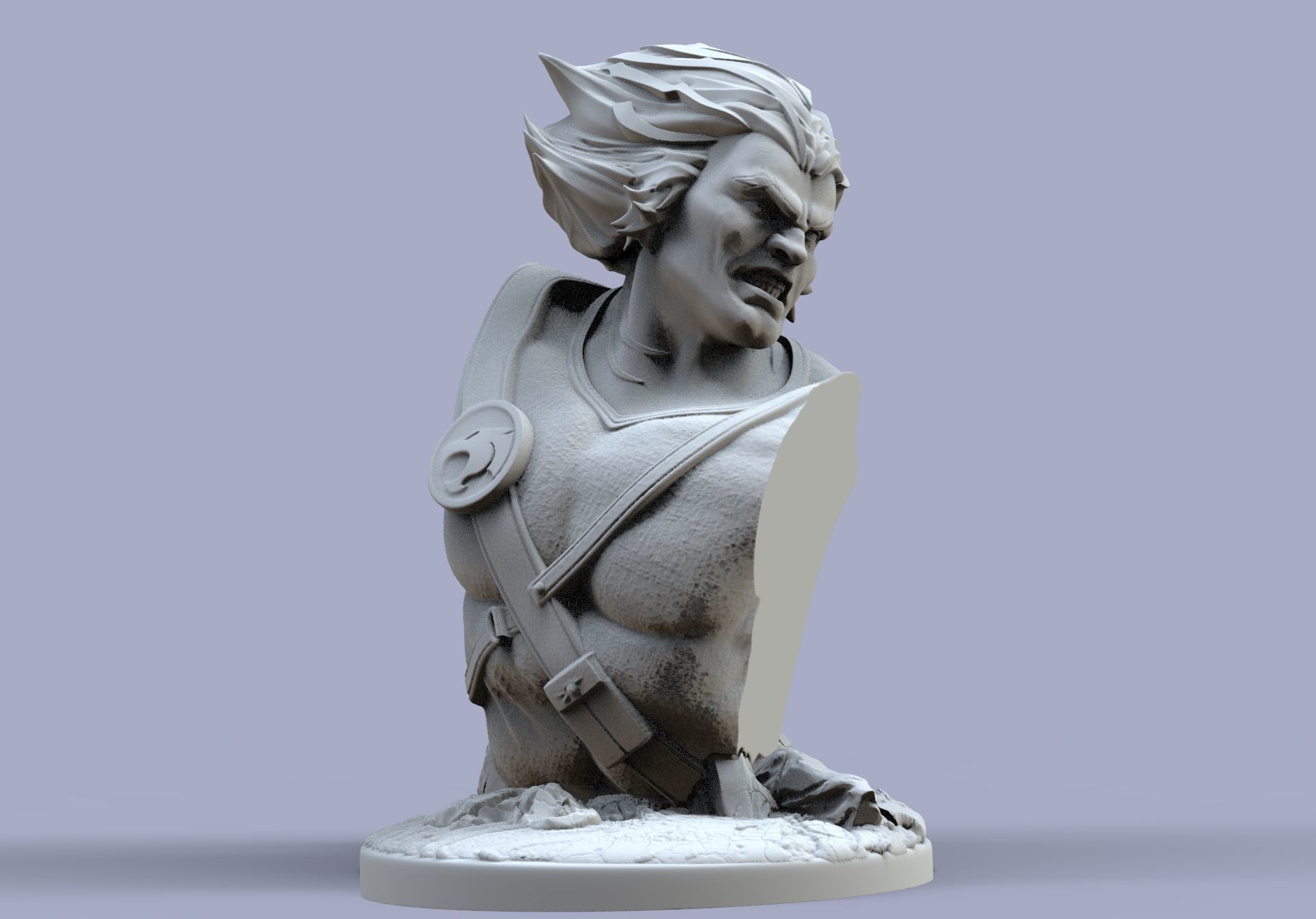 Bengali Thundercats STL 3d printing by CG Pyro 3D print model_11