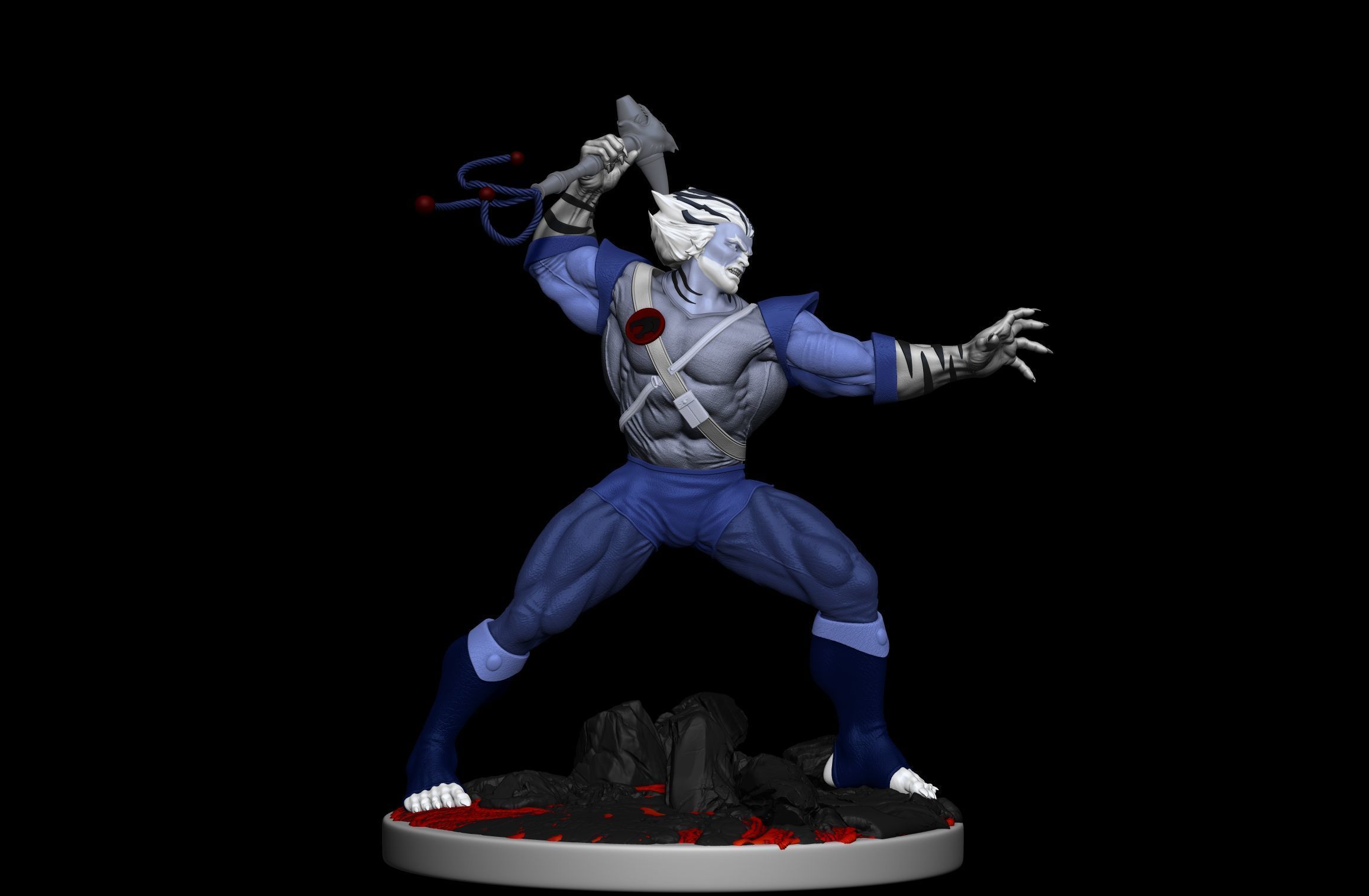 Bengali Thundercats STL 3d printing by CG Pyro 3D print model_1