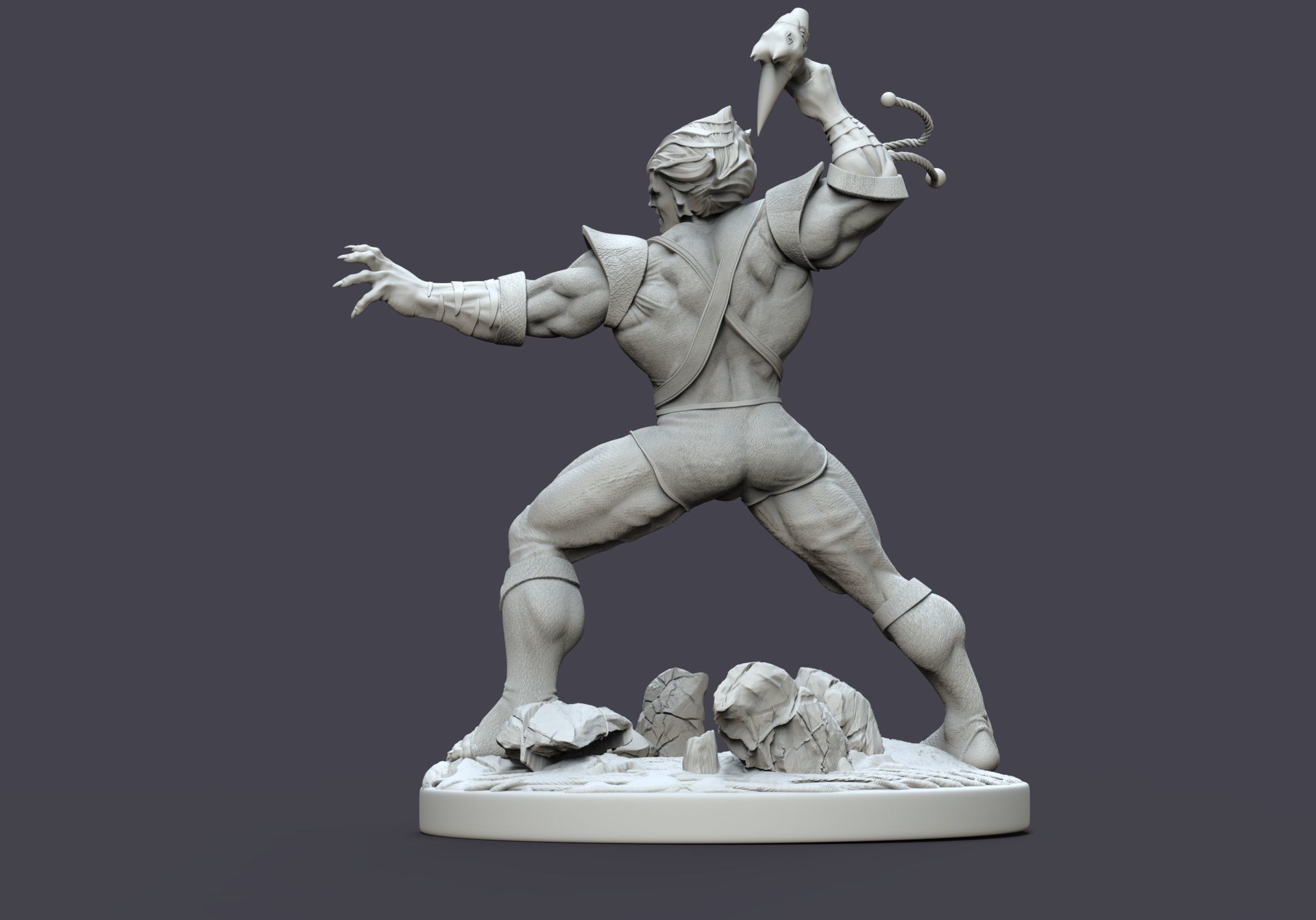Bengali Thundercats STL 3d printing by CG Pyro 3D print model_5