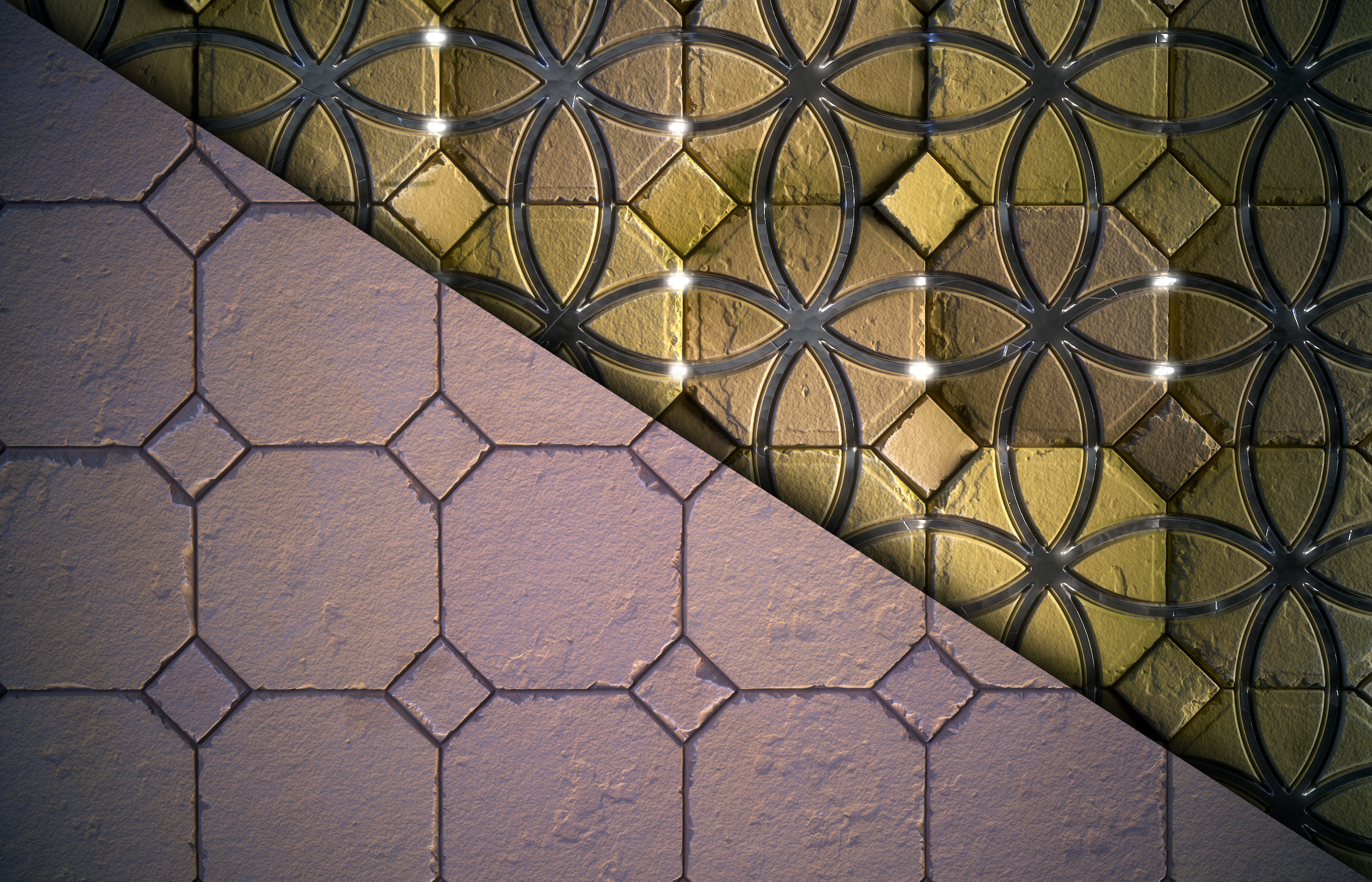 Stone Floor Material - VOL 17 - Maps - SBsar Texture_7