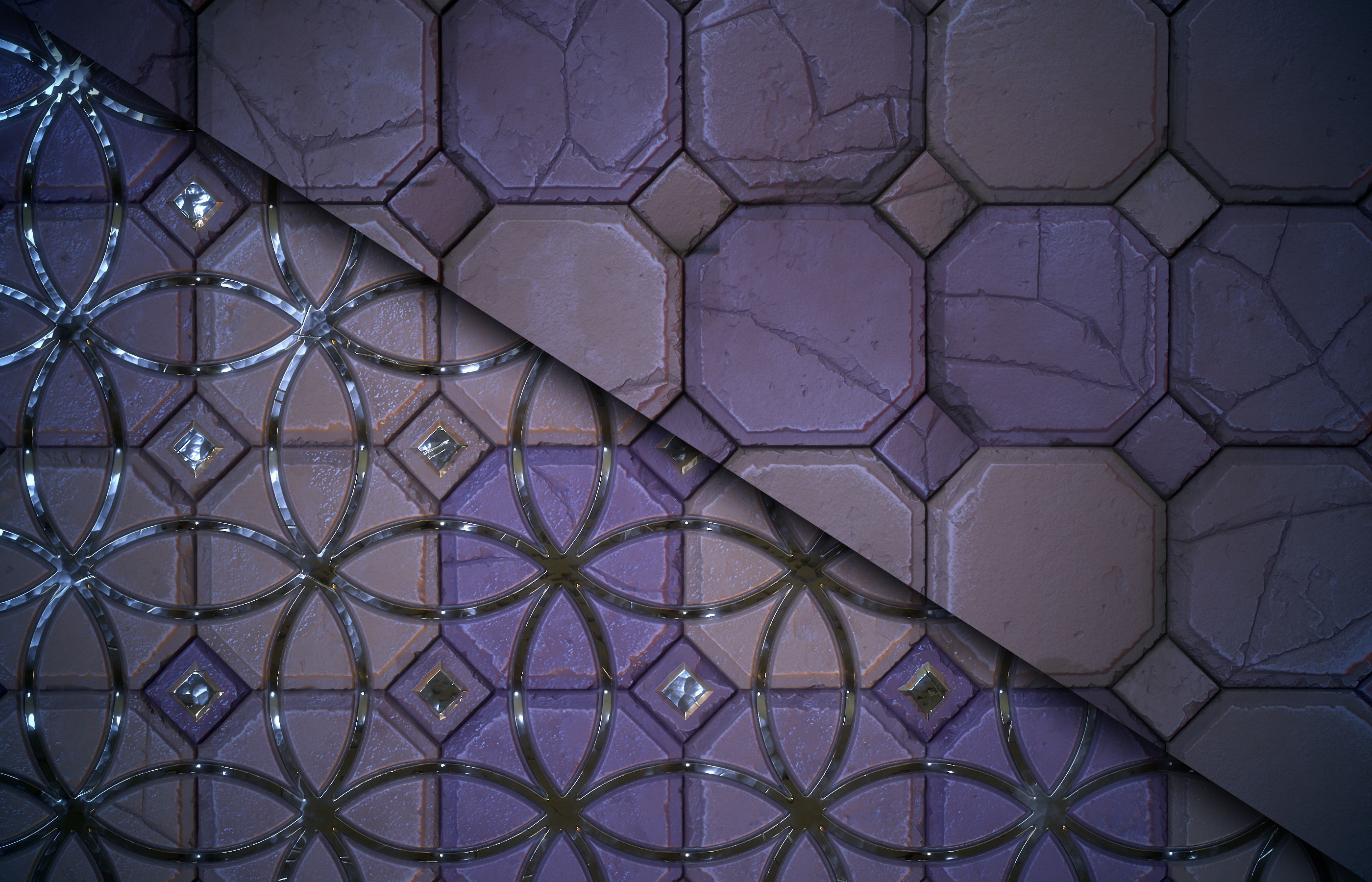 Stone Floor Material - VOL 17 - Maps - SBsar Texture_6