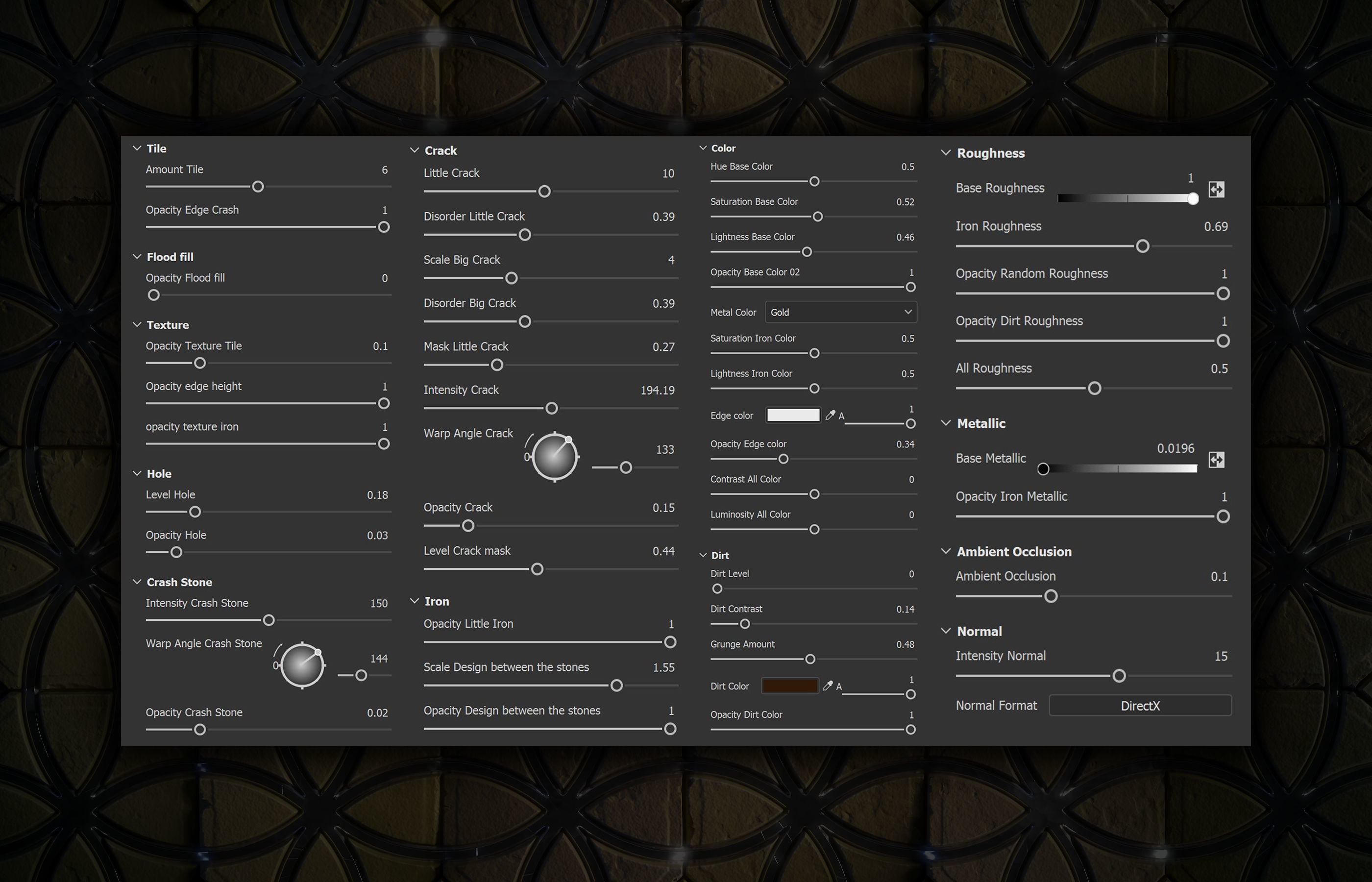 Stone Floor Material - VOL 17 - Maps - SBsar Texture_9