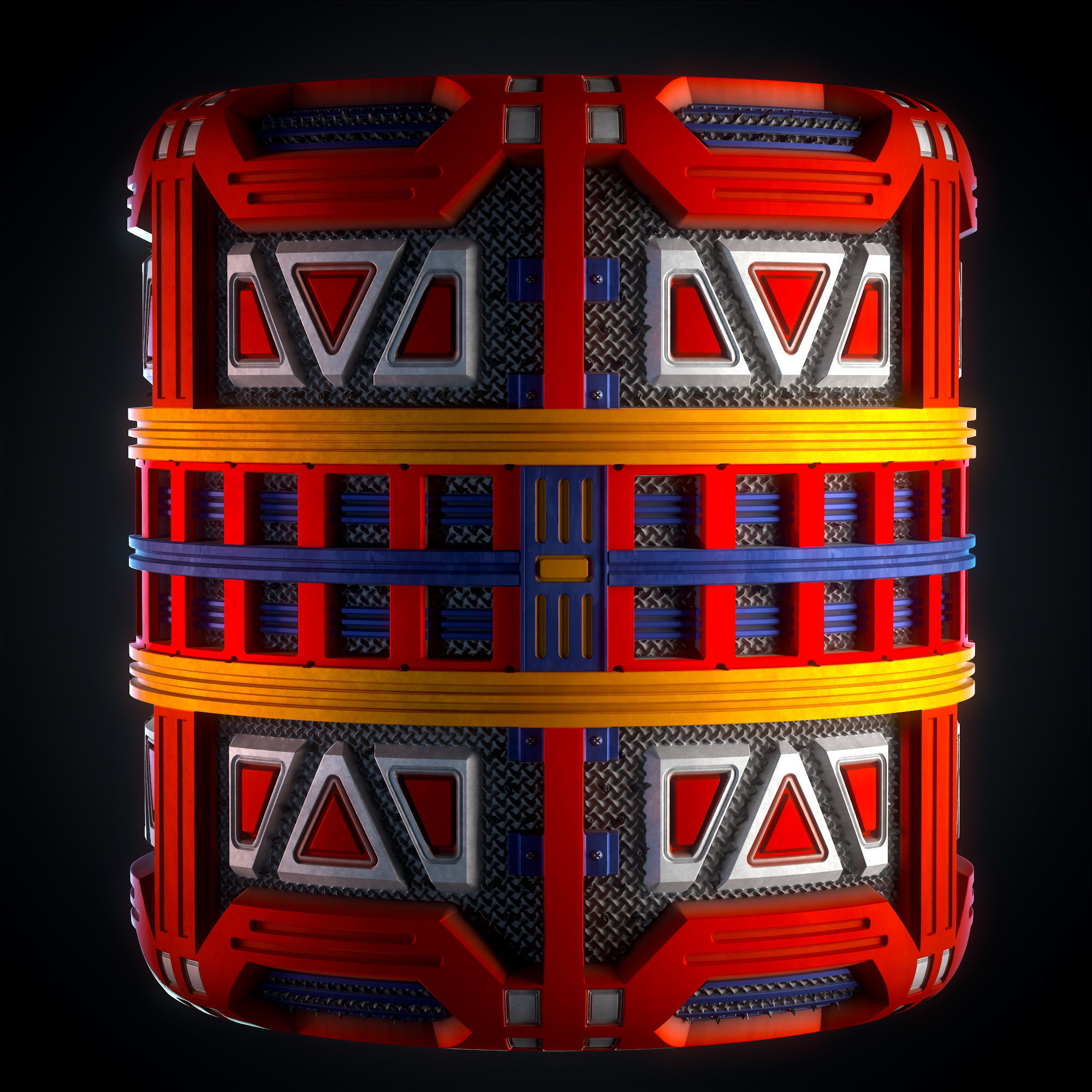 Sci-fi Material - VOL 04 - SBsar - Maps Texture_5