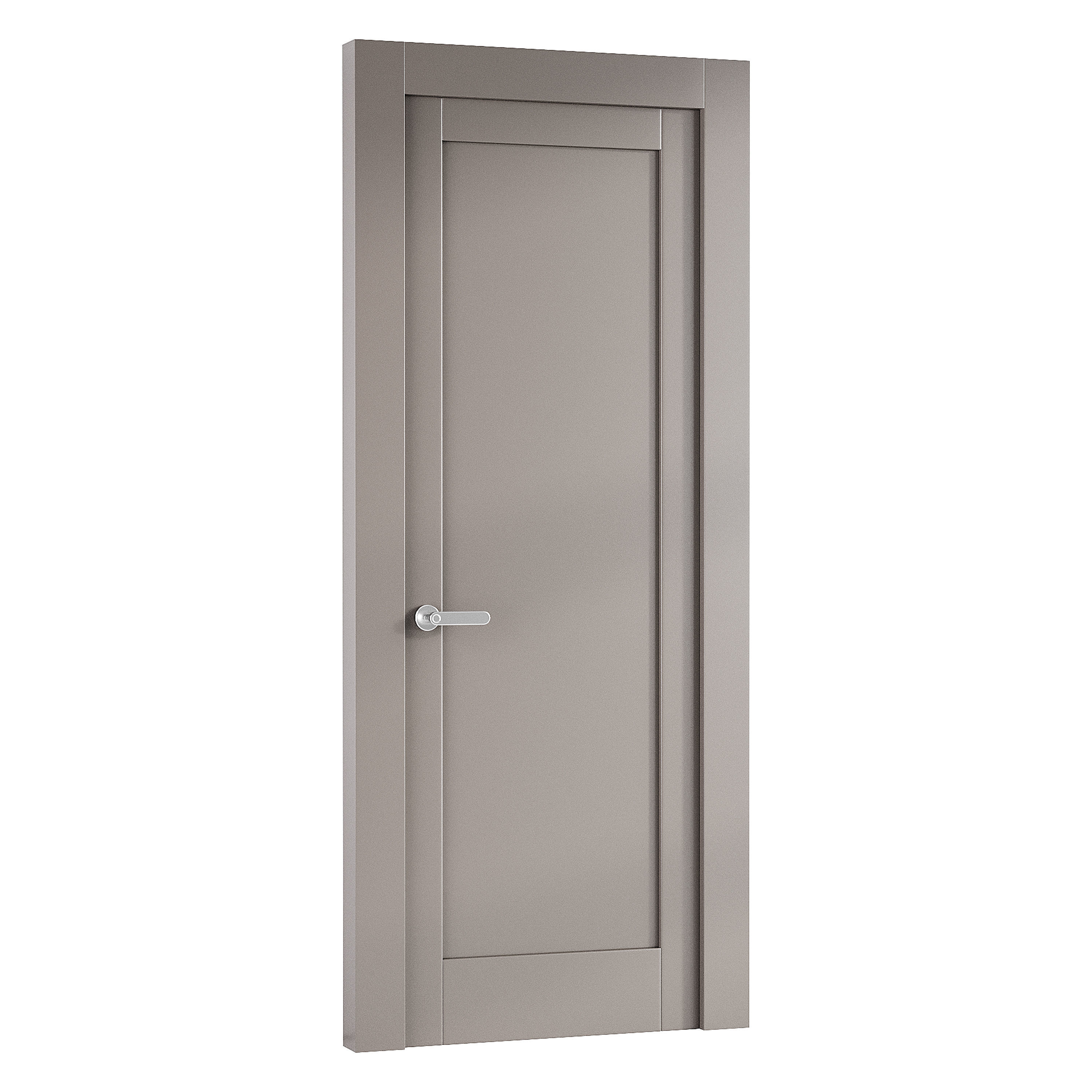Modern entrance door 39 3D model_9