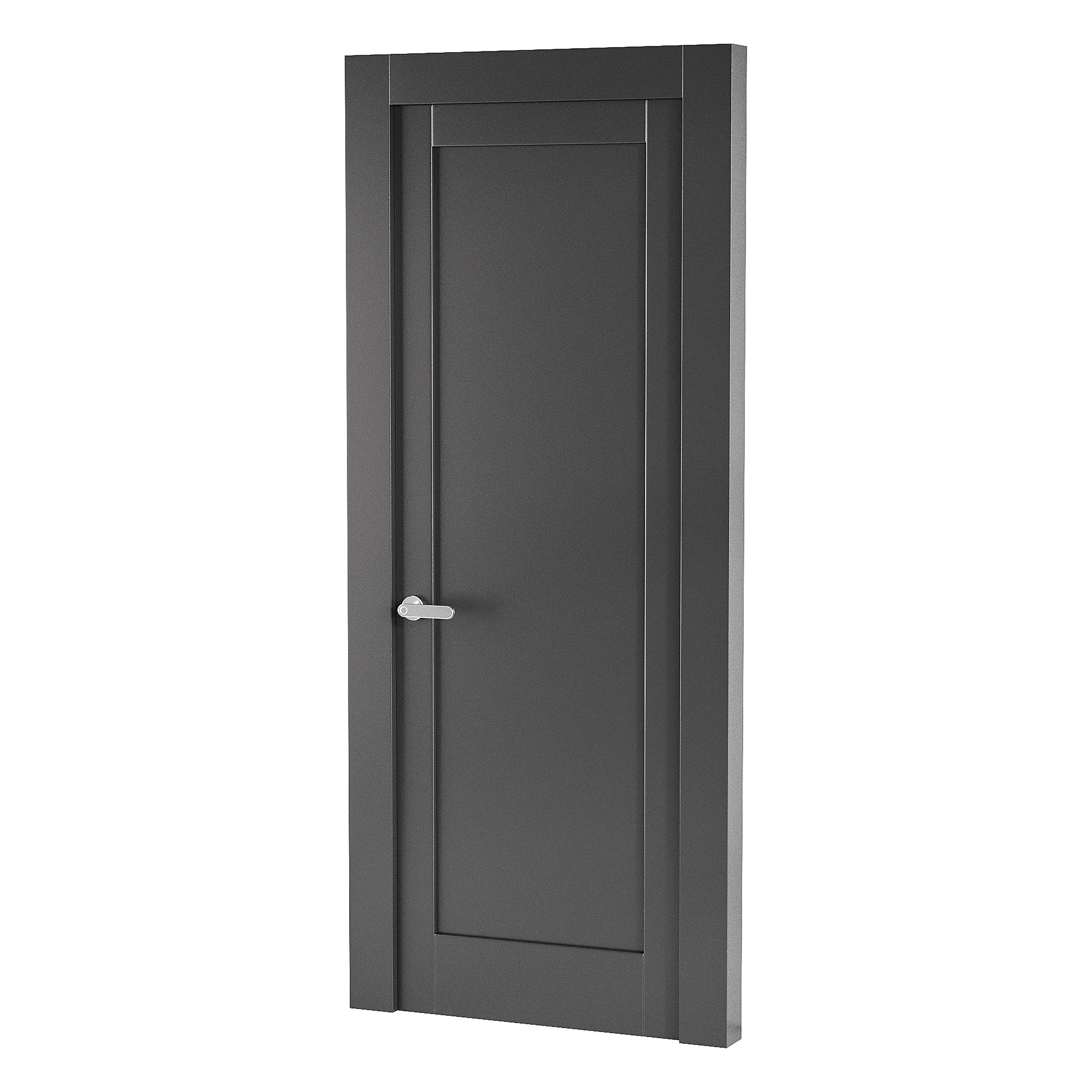Modern entrance door 39 3D model_5