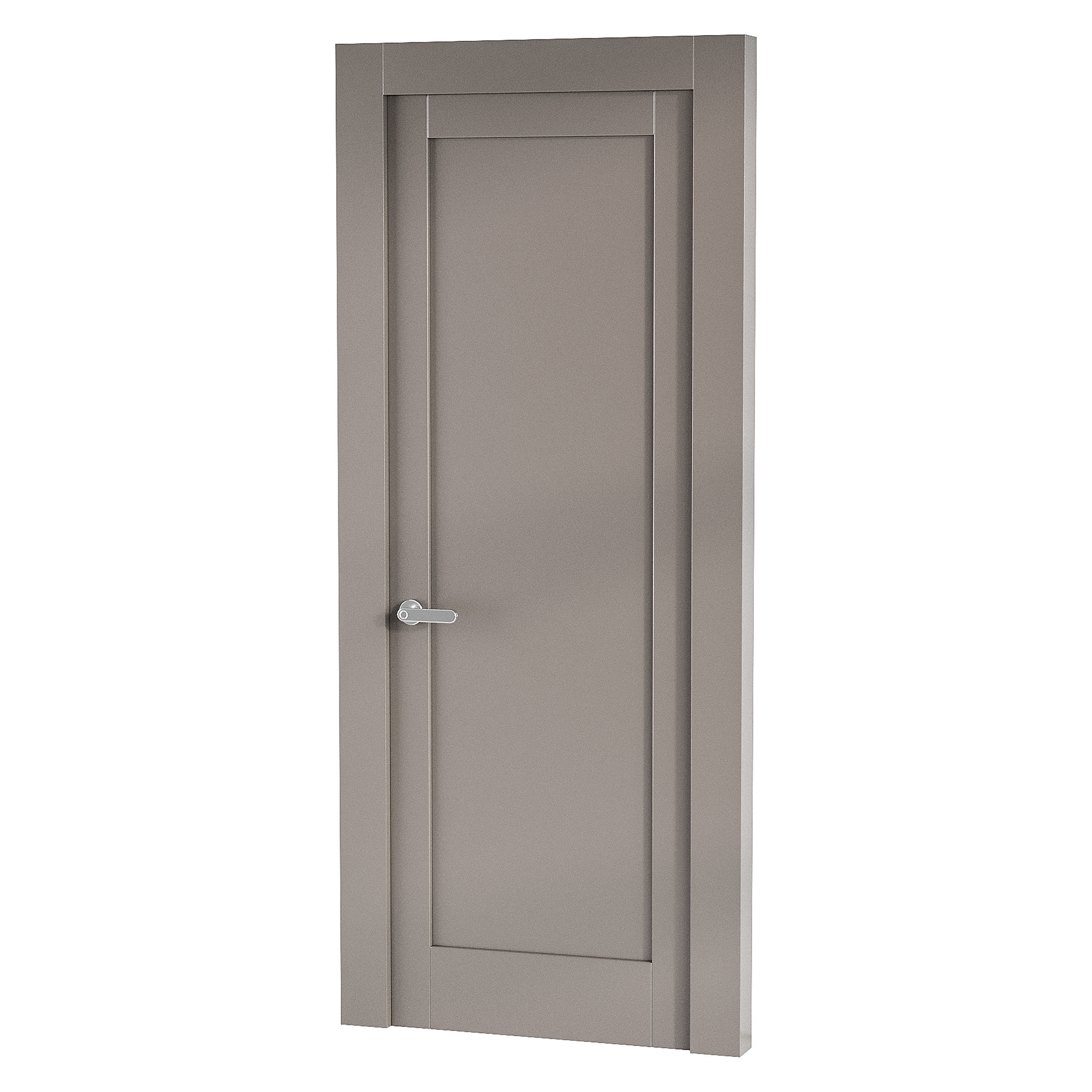 Modern entrance door 39 3D model_2