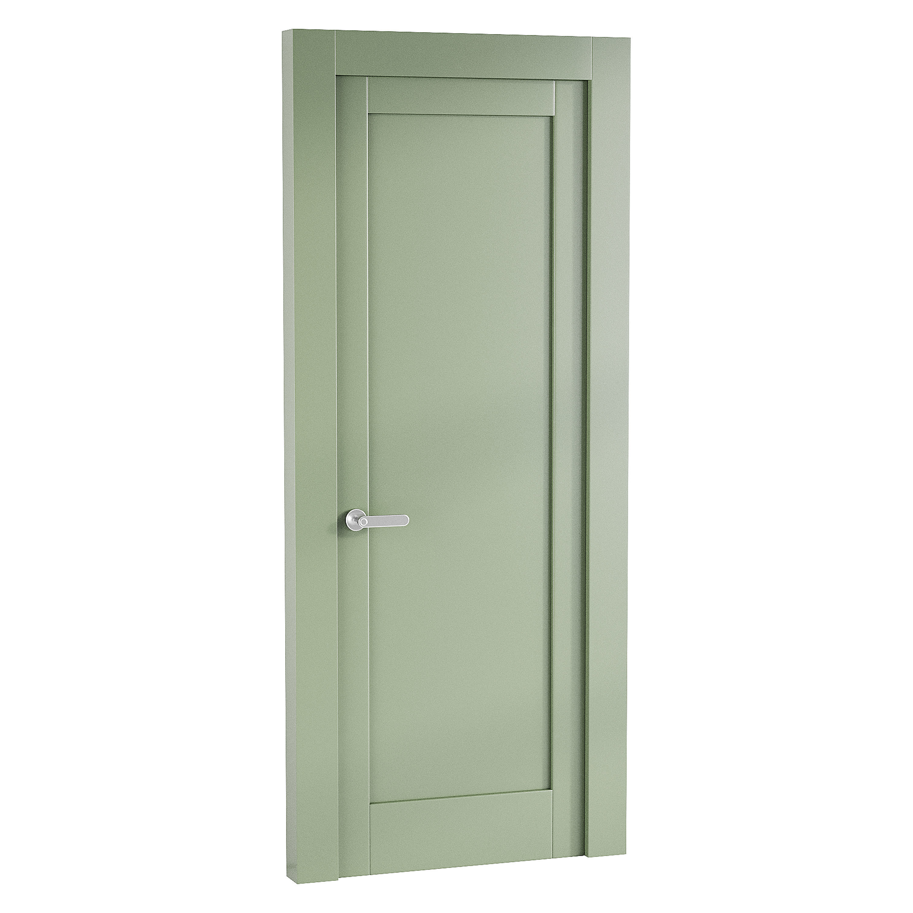 Modern entrance door 39 3D model_12