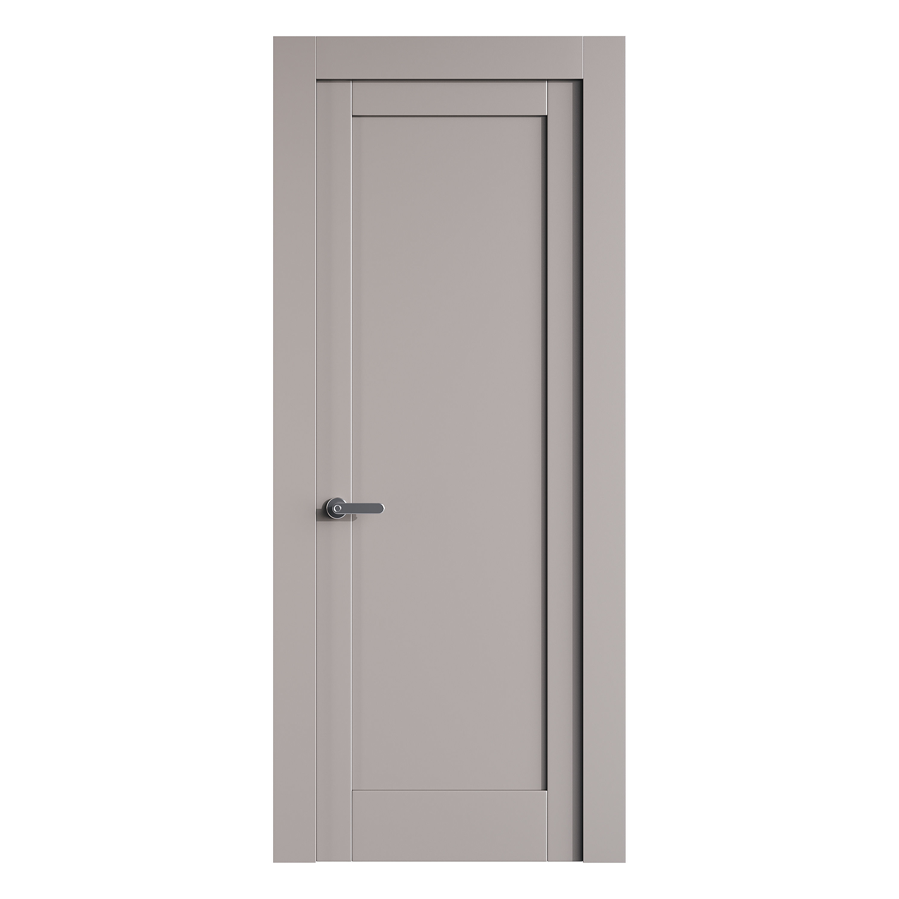 Modern entrance door 39 3D model_3