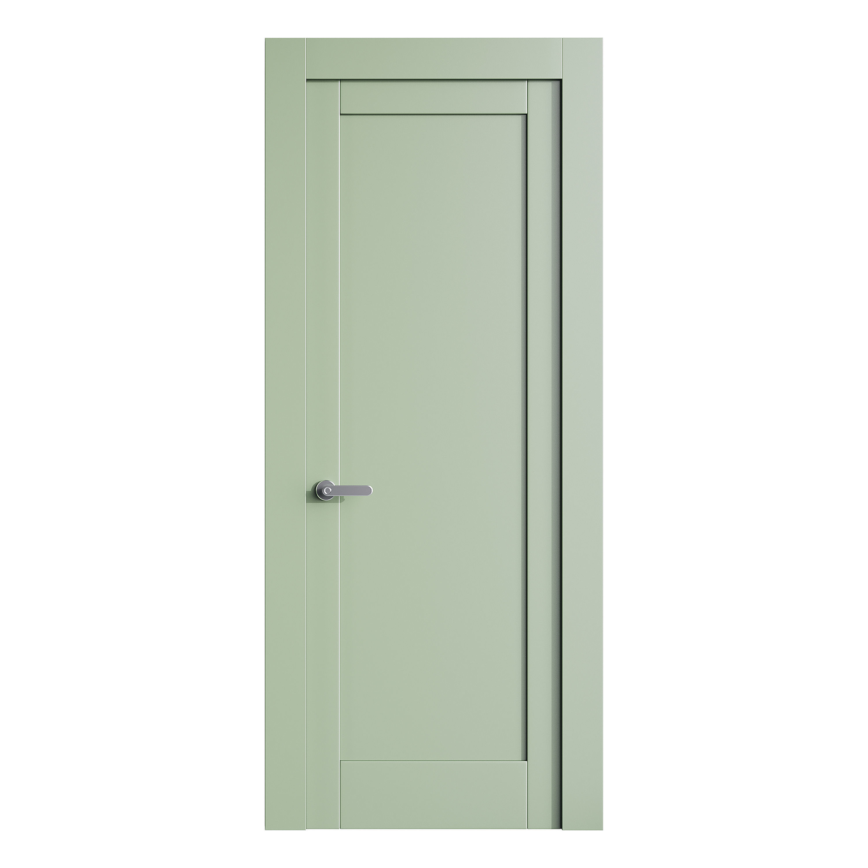 Modern entrance door 39 3D model_7