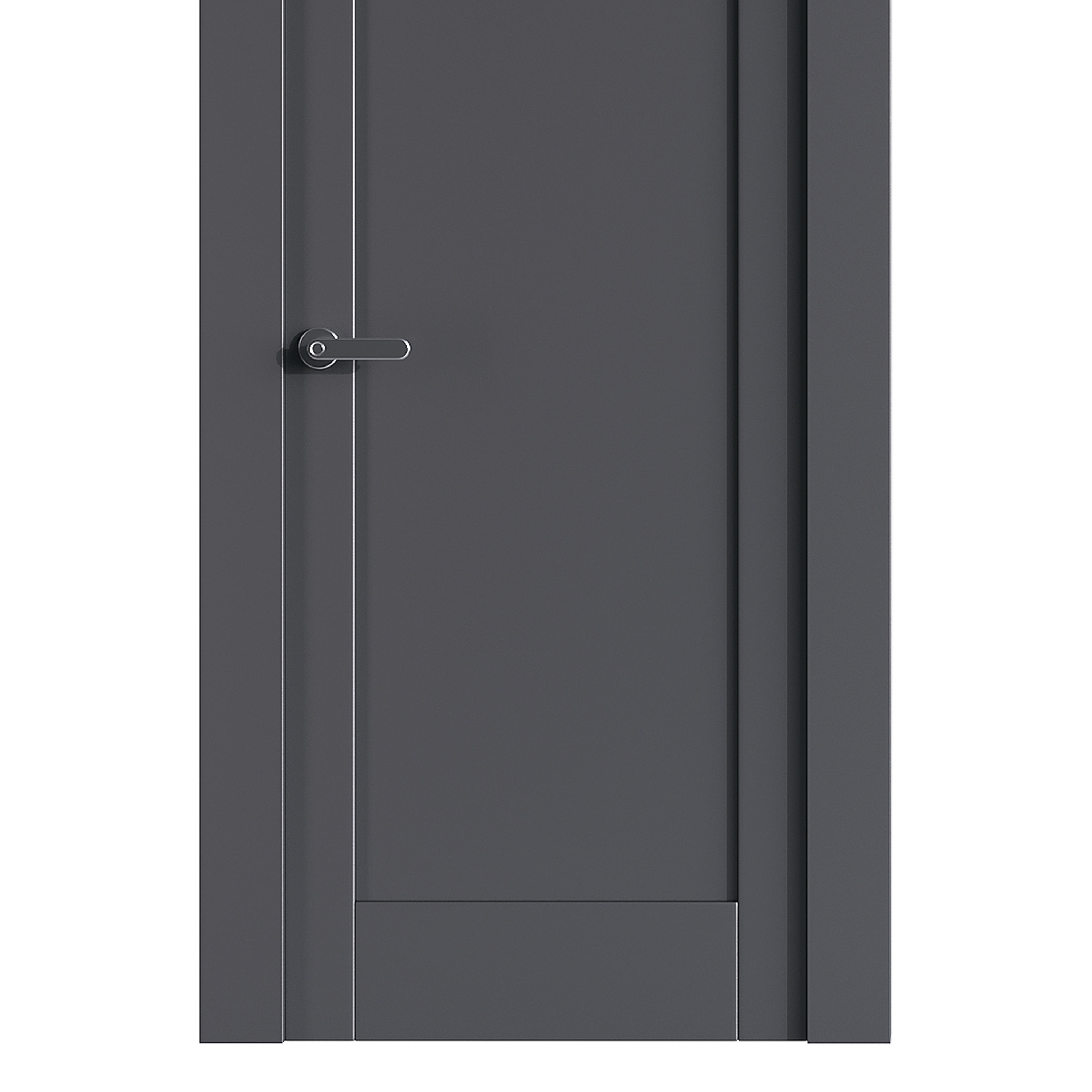 Modern entrance door 39 3D model_6