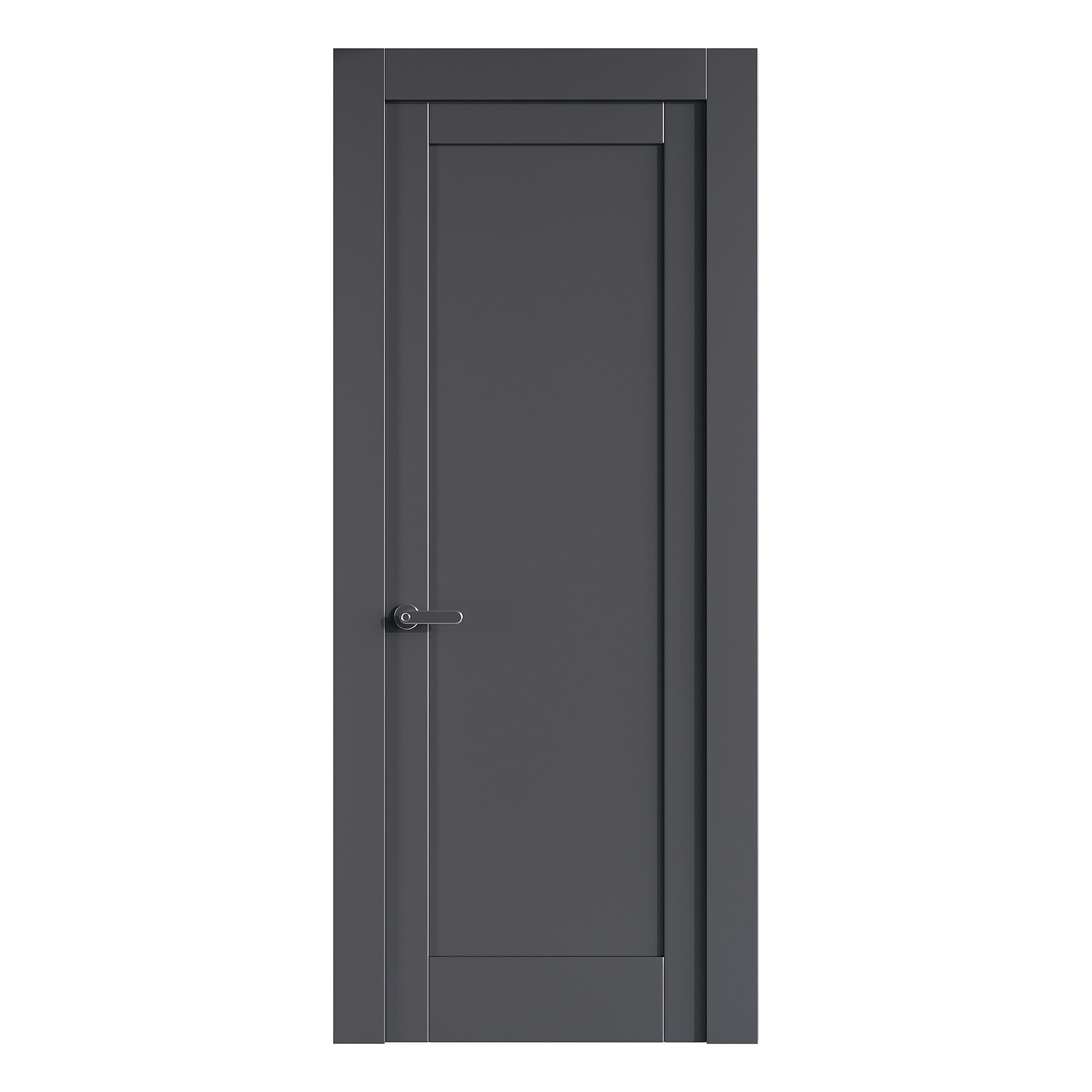 Modern entrance door 39 3D model_1